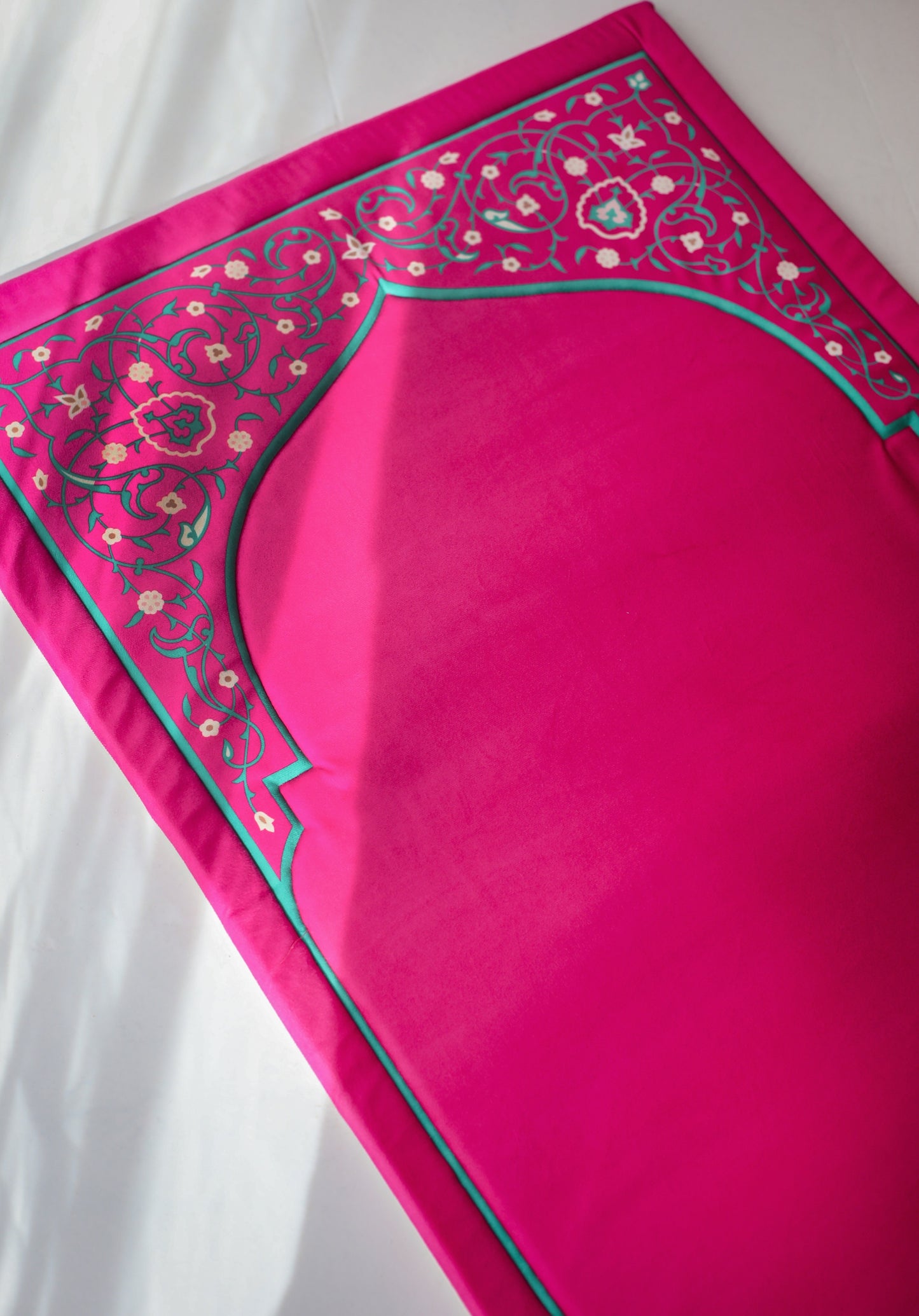 Turquoise Glimmer Padded Rug