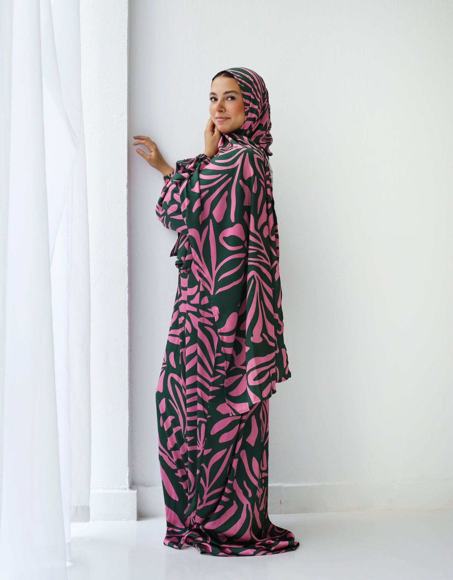 Fiora Green Prayer Dress