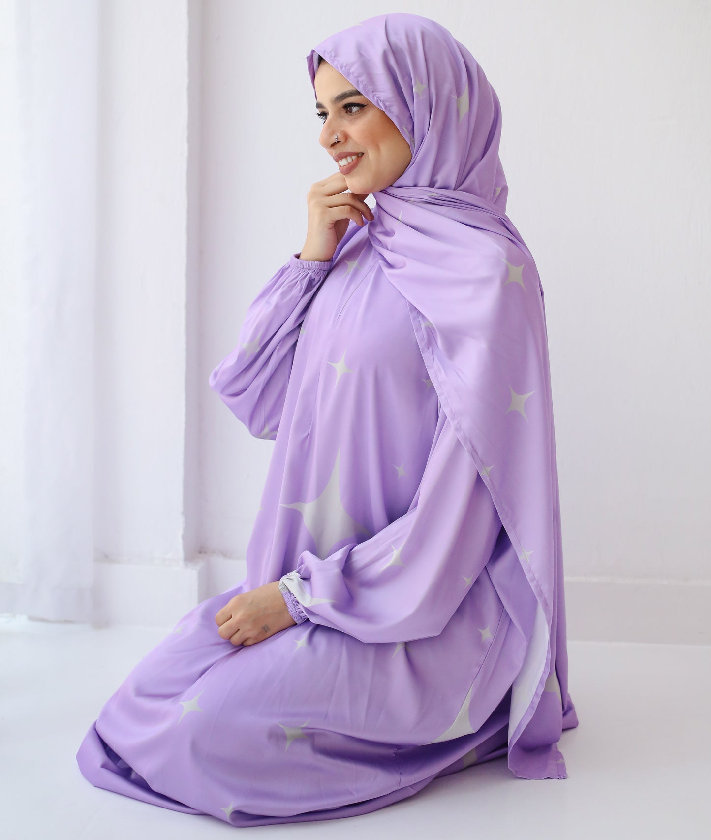 Lilac Serenity Prayer Dress