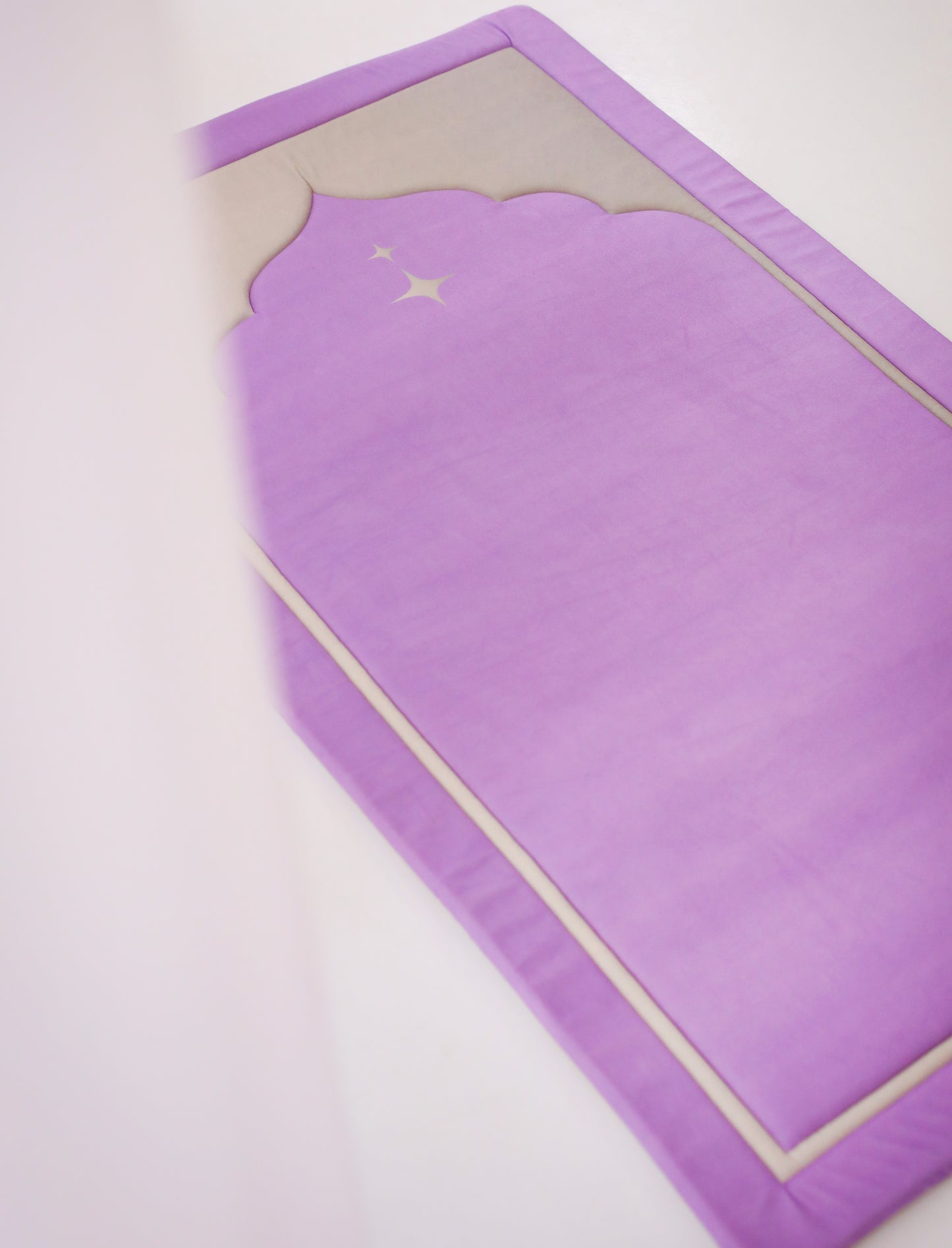 Matching Lilac Serenity Prayer Set