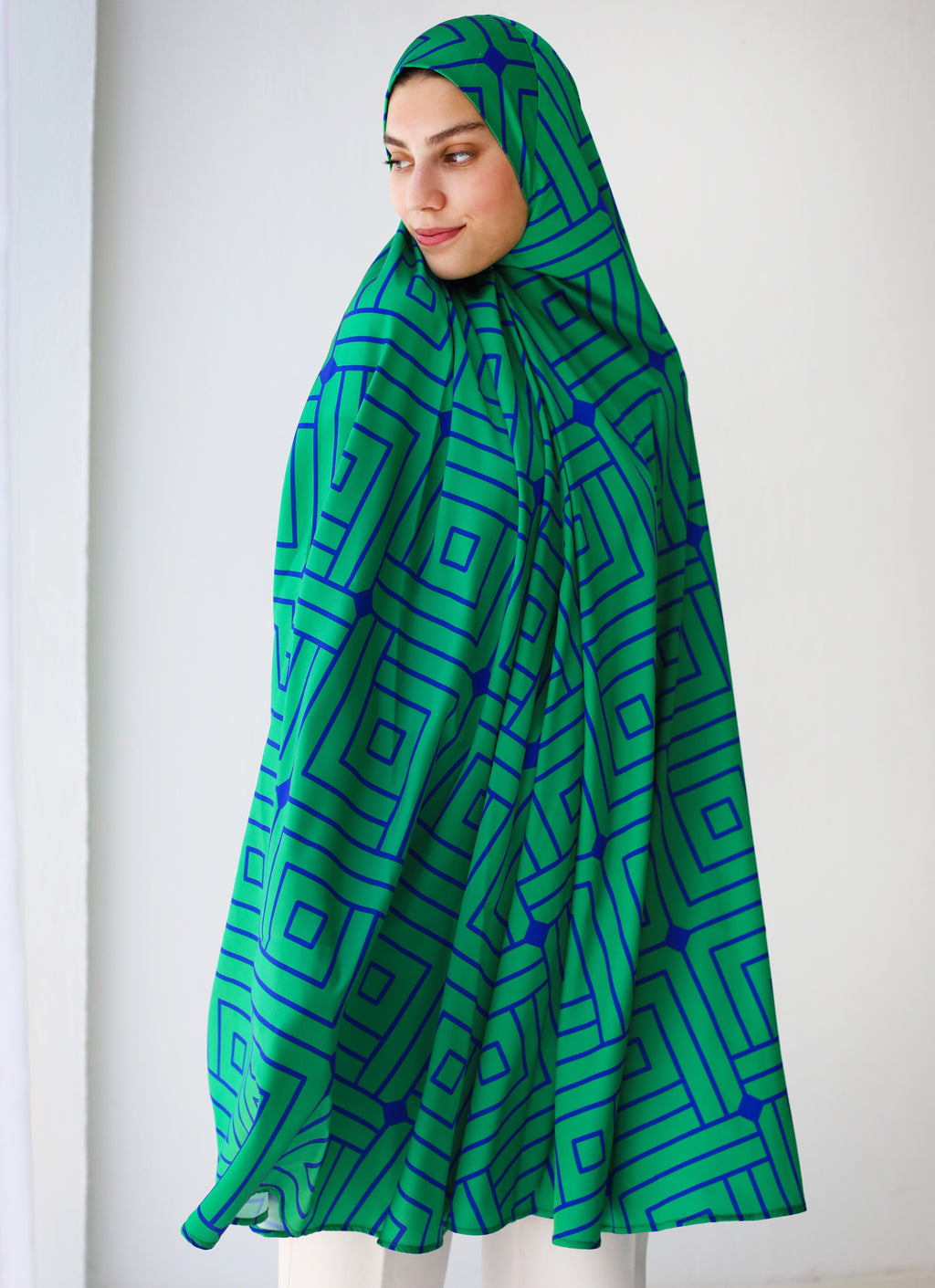 Blue Emerald Midi Khimar