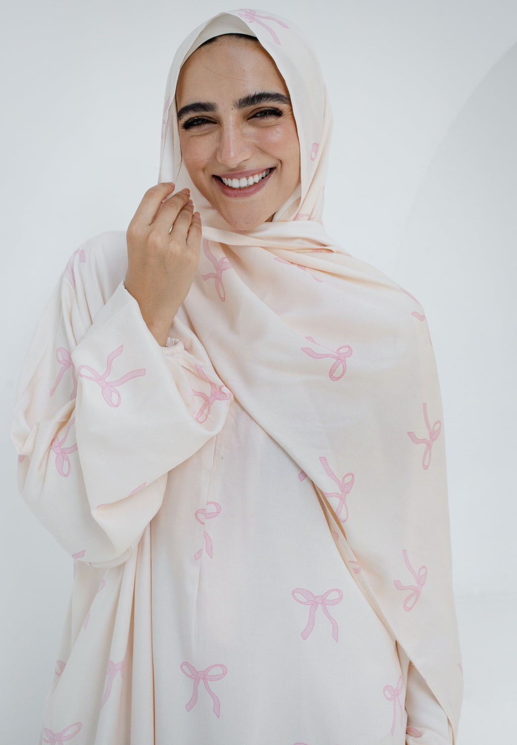 Cotton Rose Ties - Prayer Dress