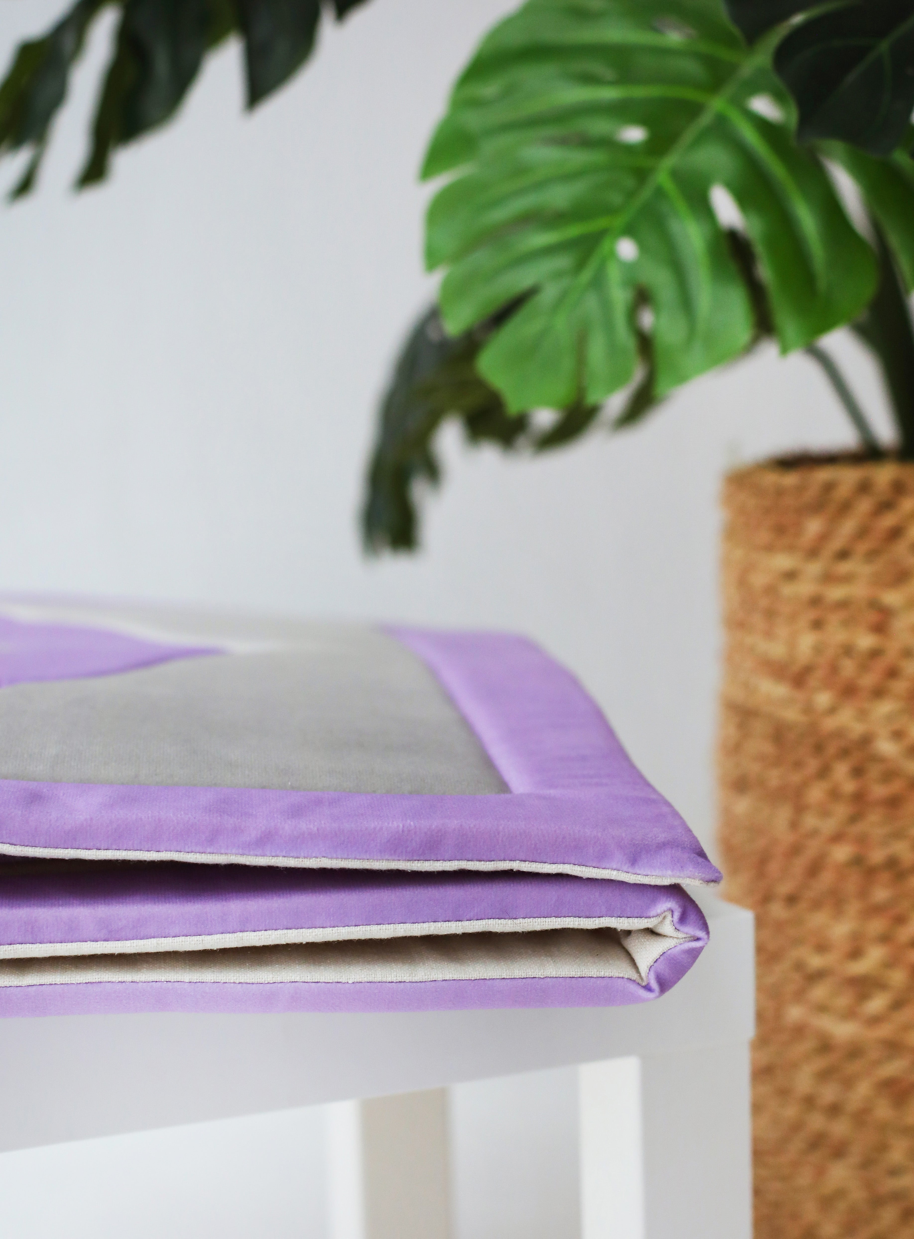 Lilac Serenity Padded Rug