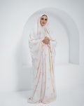 Cotton Rose Ties - Slip on Khimar