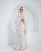 Cotton Rose Ties - Slip on Khimar