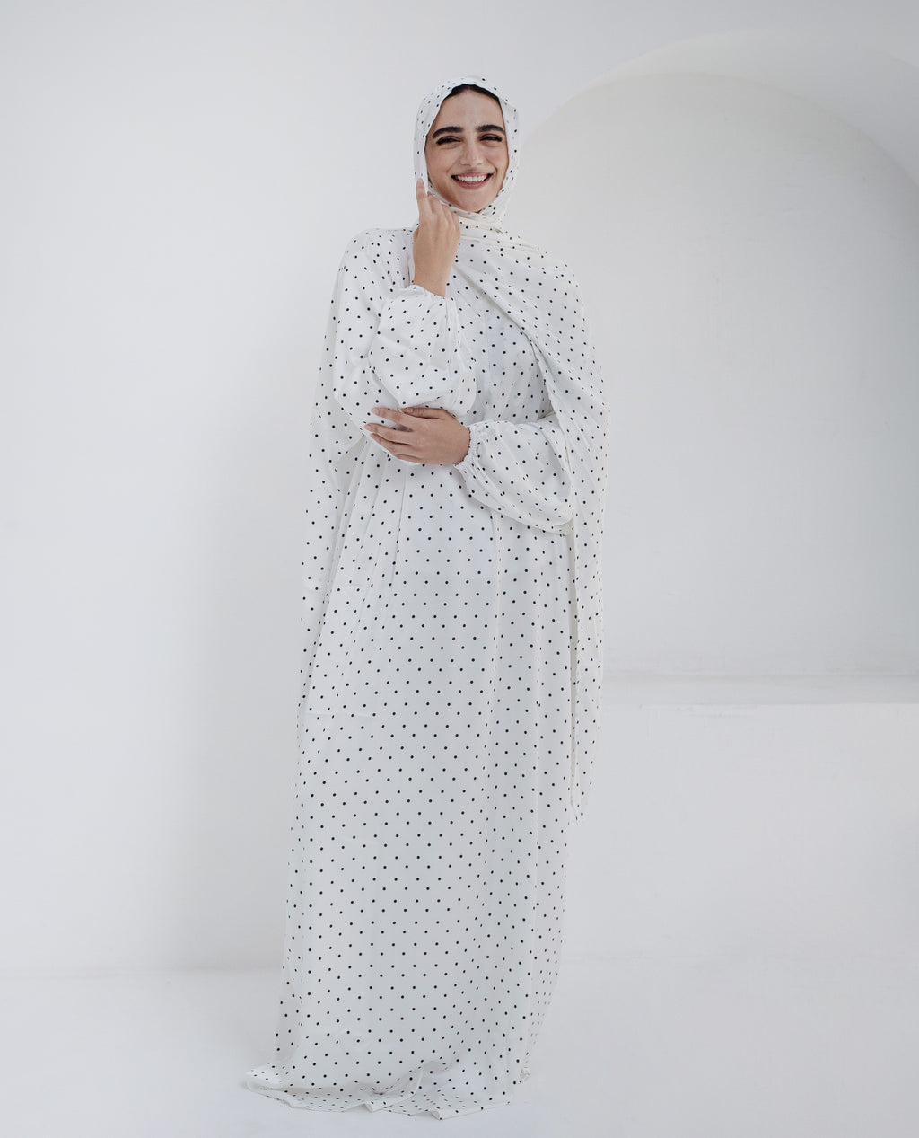 Classic Polka - Prayer Dress