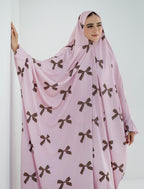 Leopard Ties - Slip on Khimar