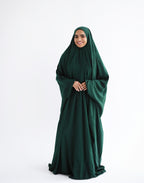Cotton Maxi Veil - Emerald Green