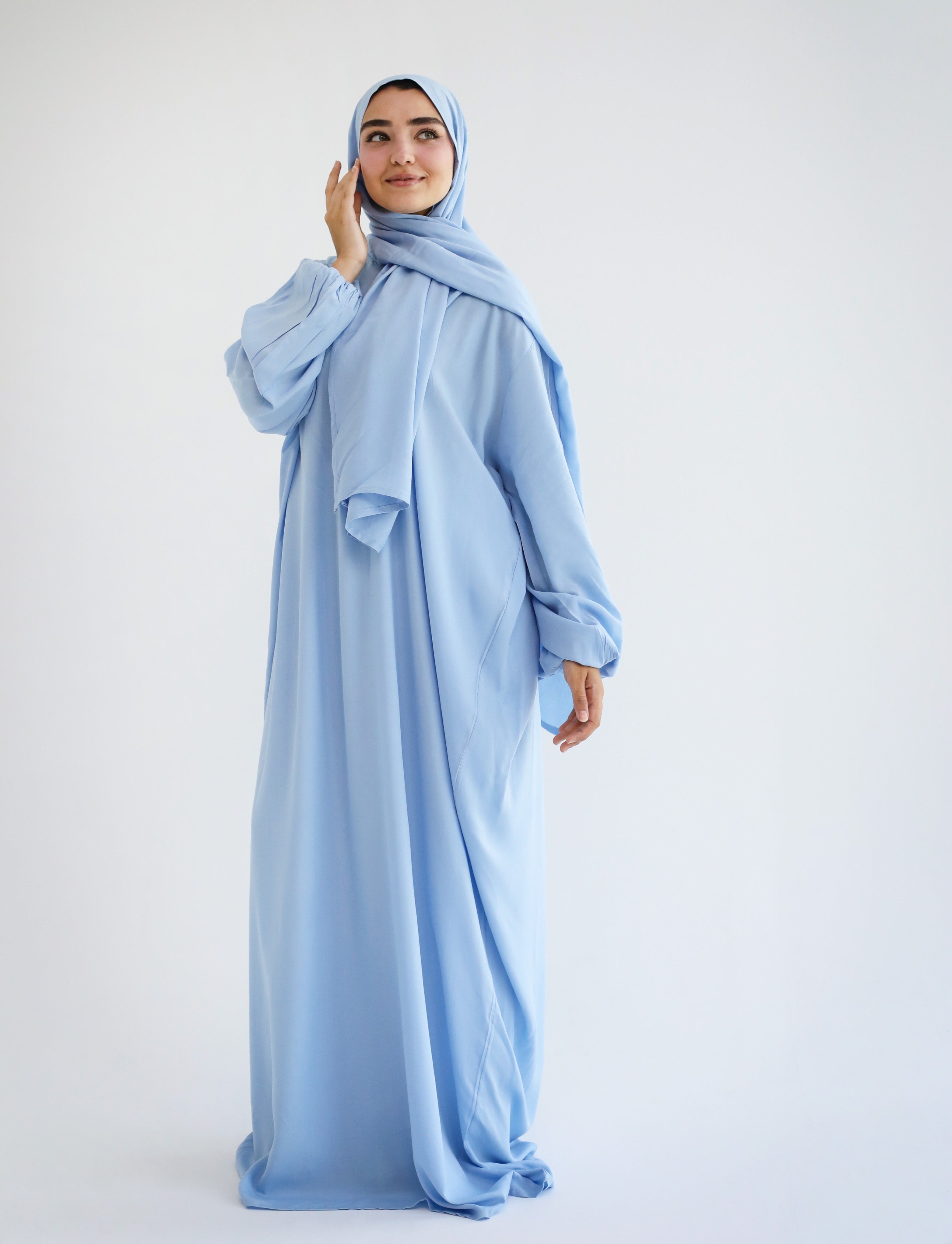 cotton prayer dress Kids pure cotton white prayer dress Haadiyaas