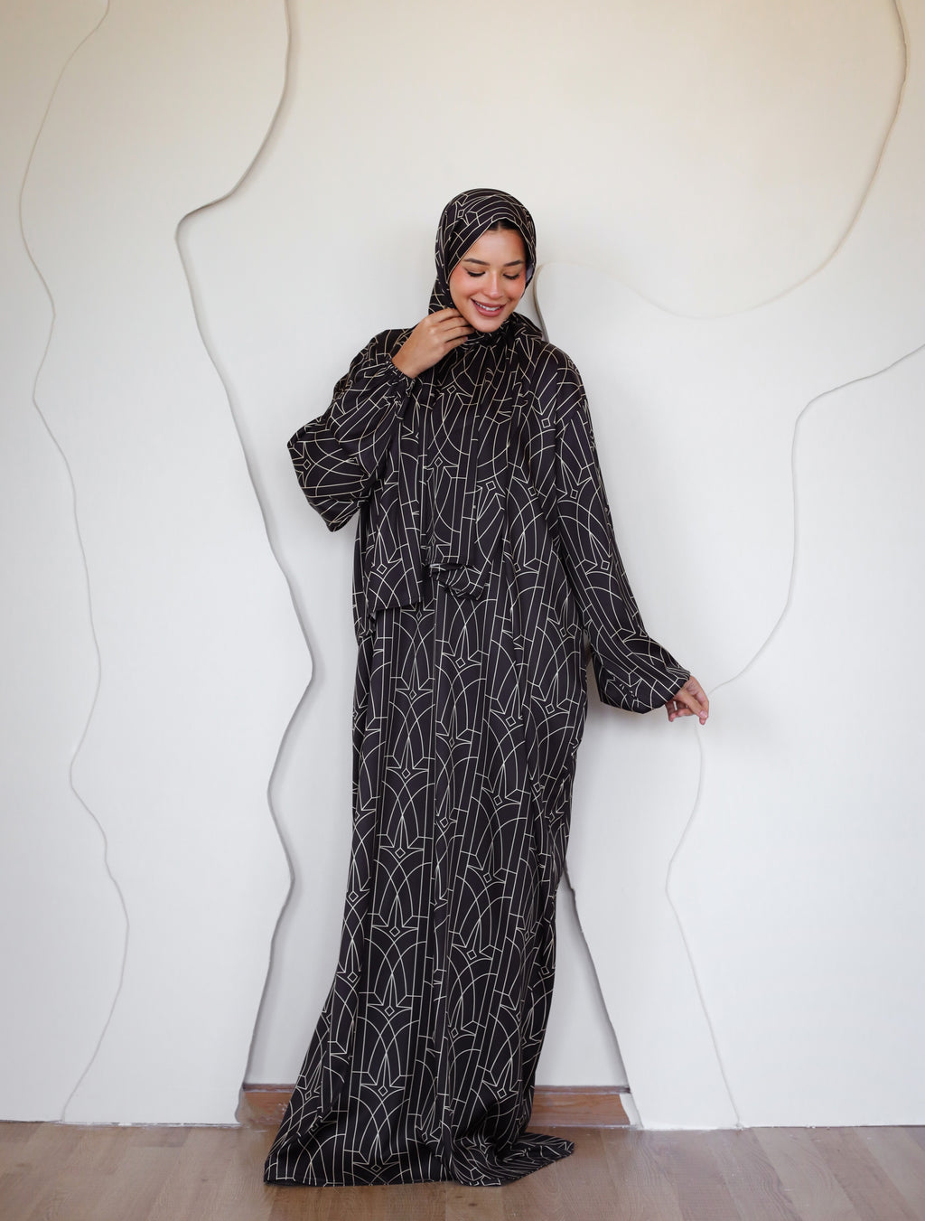 Obsidian Gold Prayer Dress