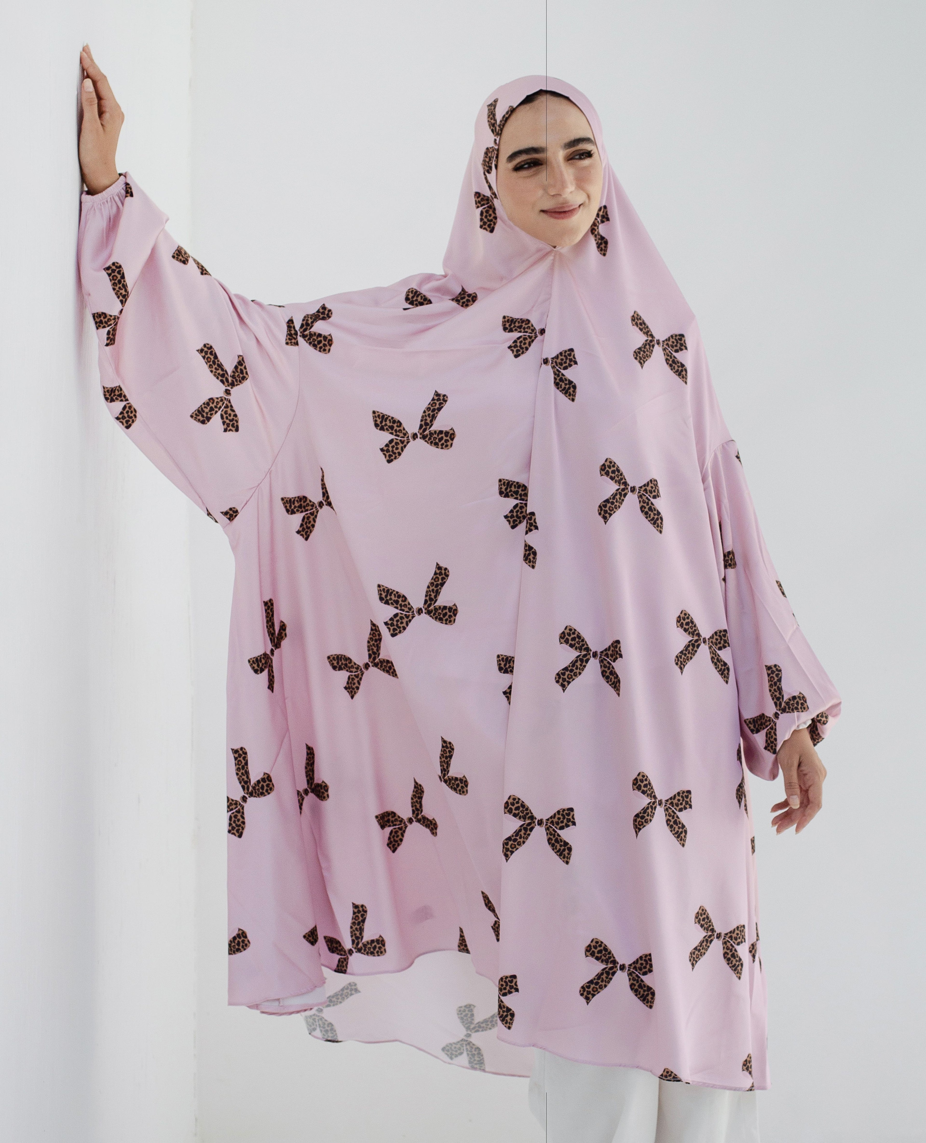Leopard Ties - Midi Khimar