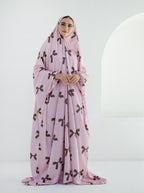 Leopard Ties - Slip on Khimar
