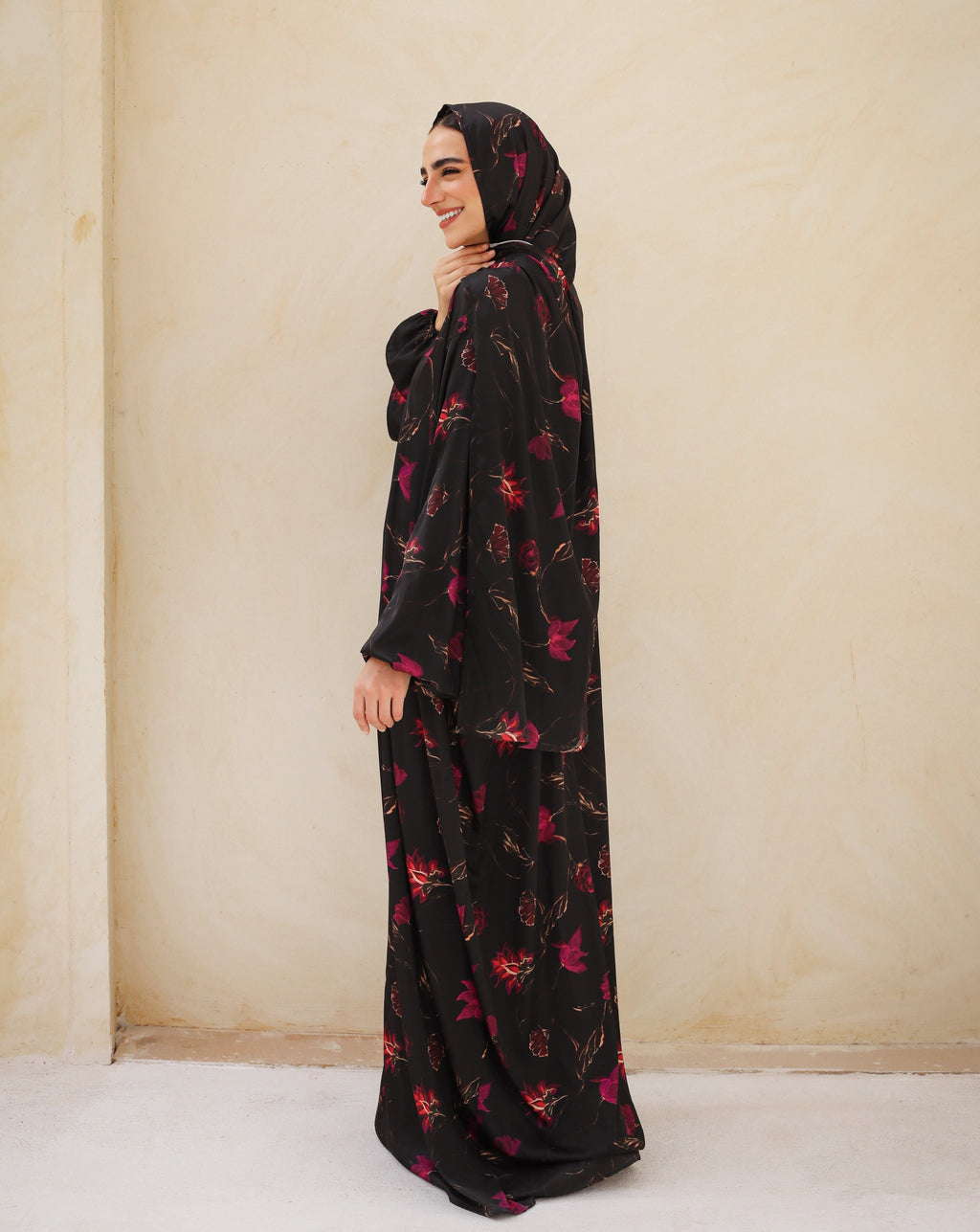 Midnight Rose Prayer Dress