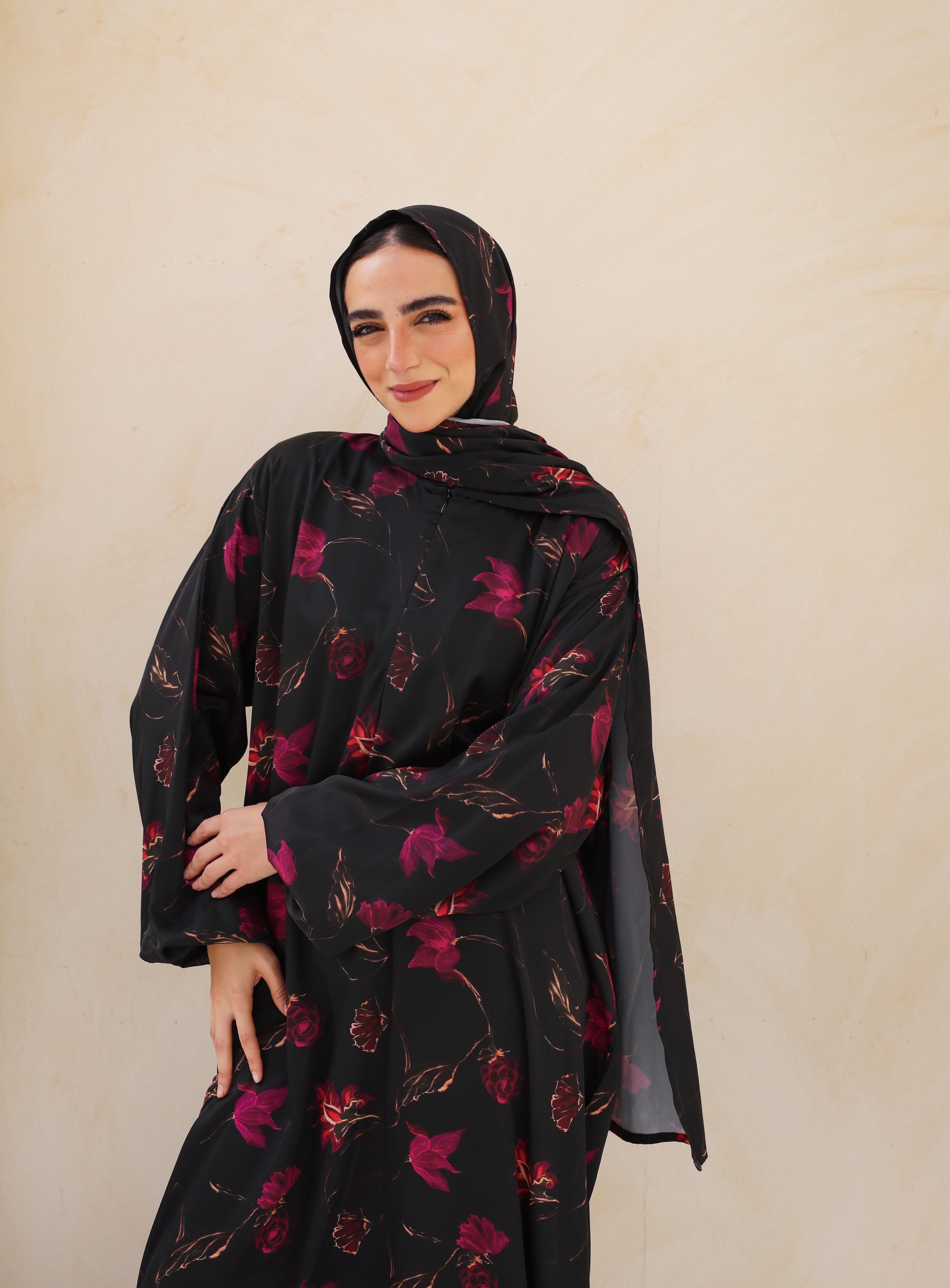 Midnight Rose Prayer Dress