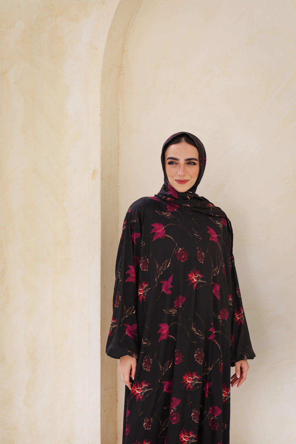 Midnight Rose Prayer Dress