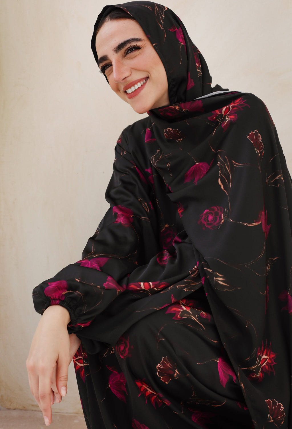 Midnight Rose Prayer Dress