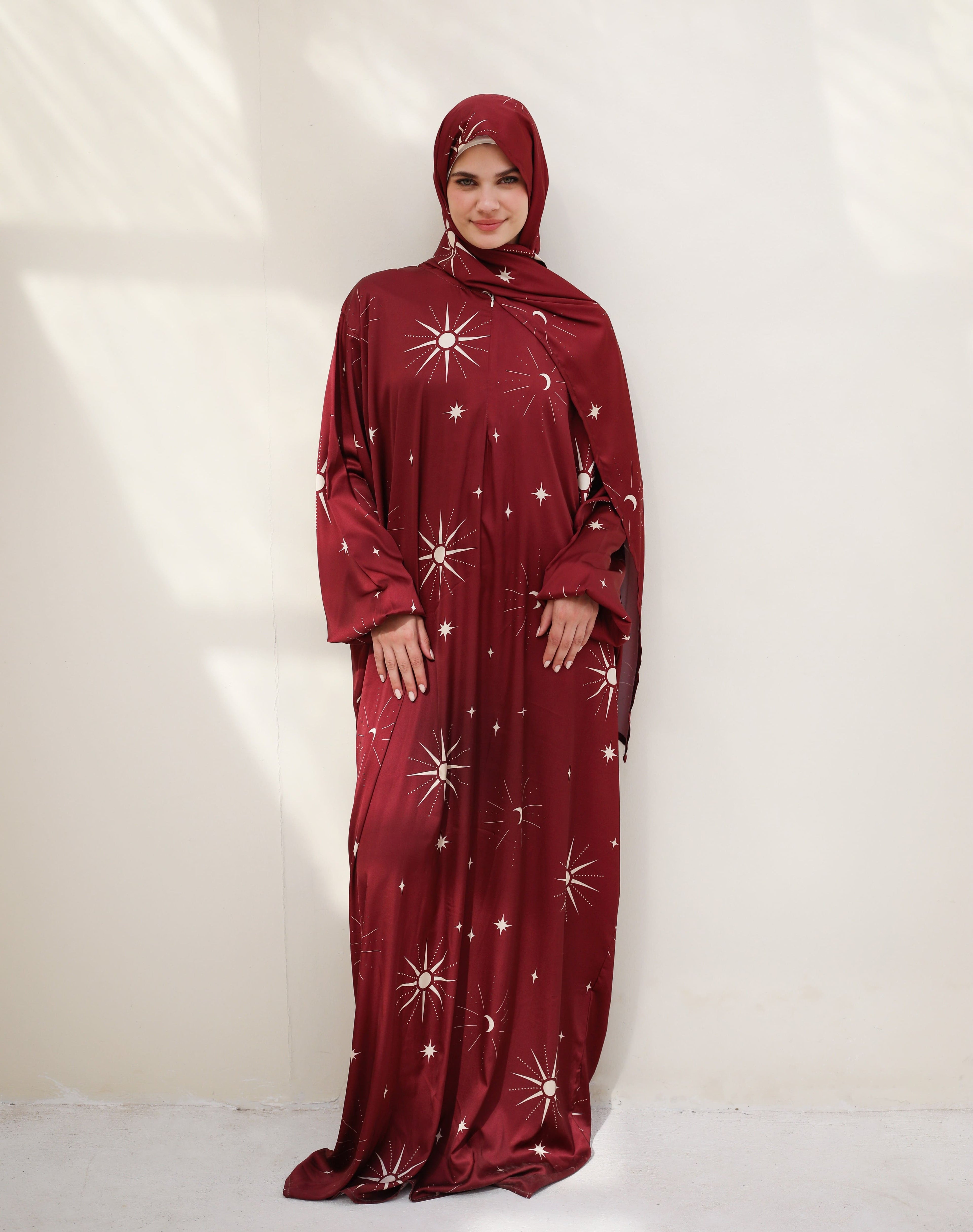 Ruby Skies Prayer Dress