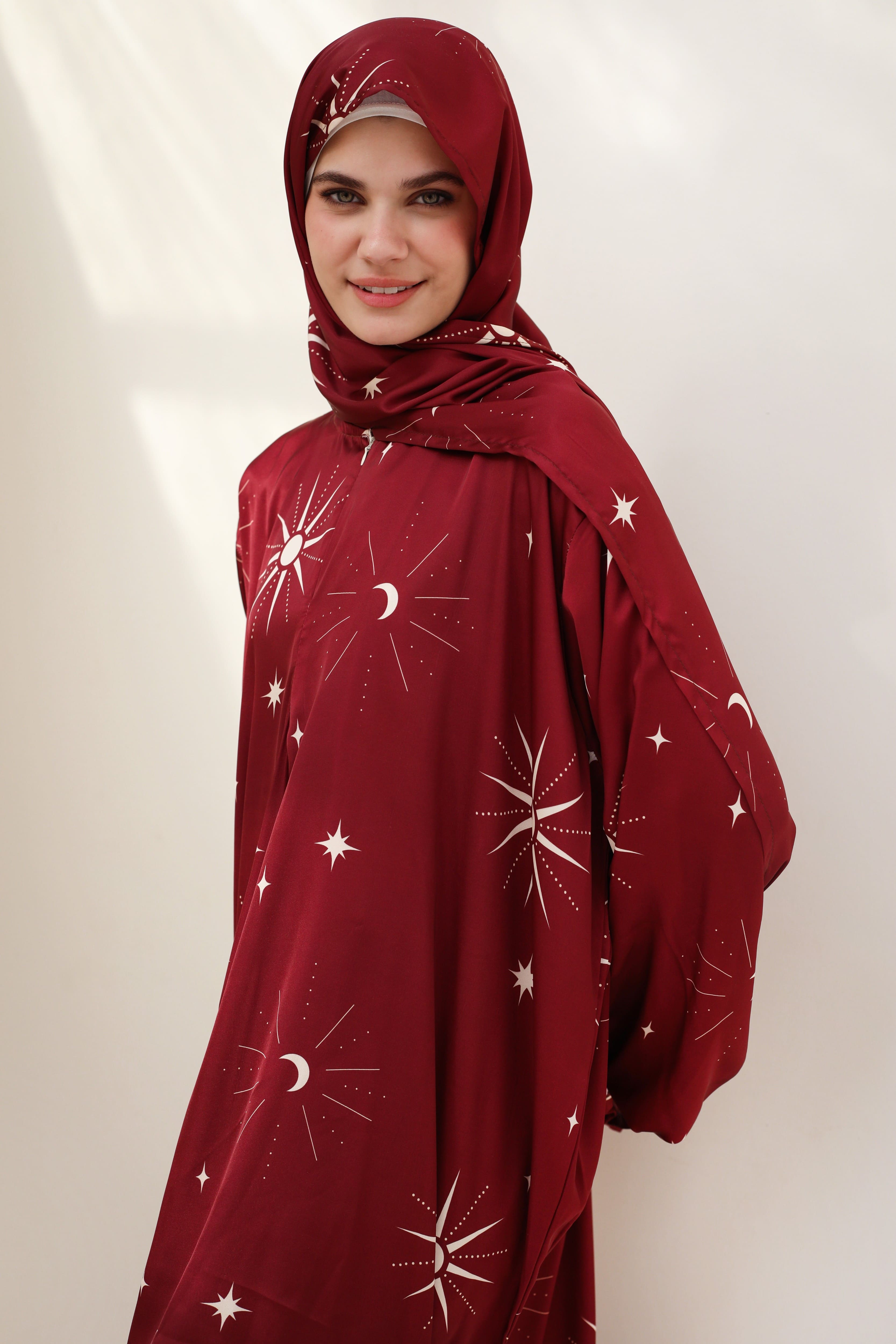 Ruby Skies Prayer Dress