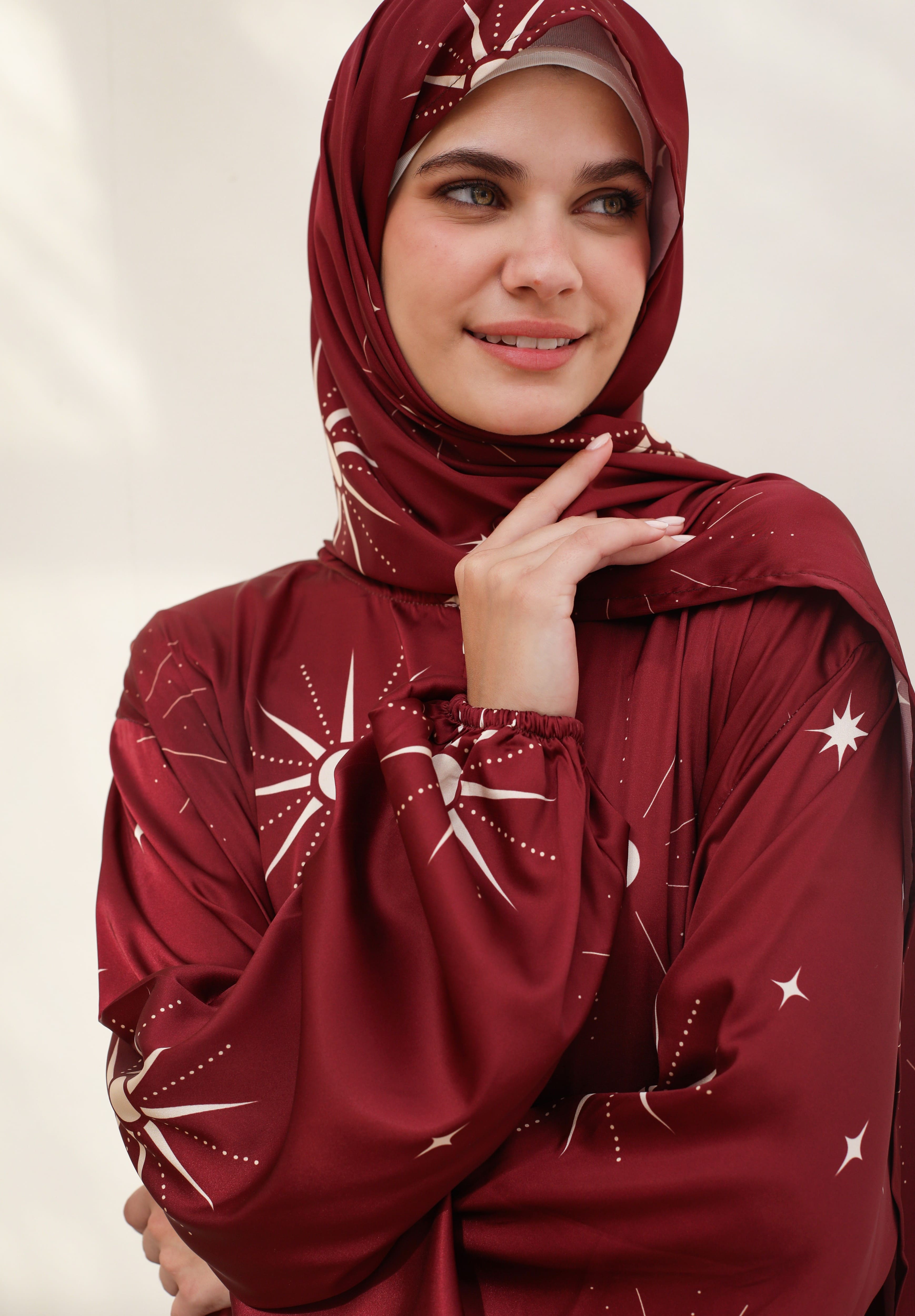 Ruby Skies Prayer Dress