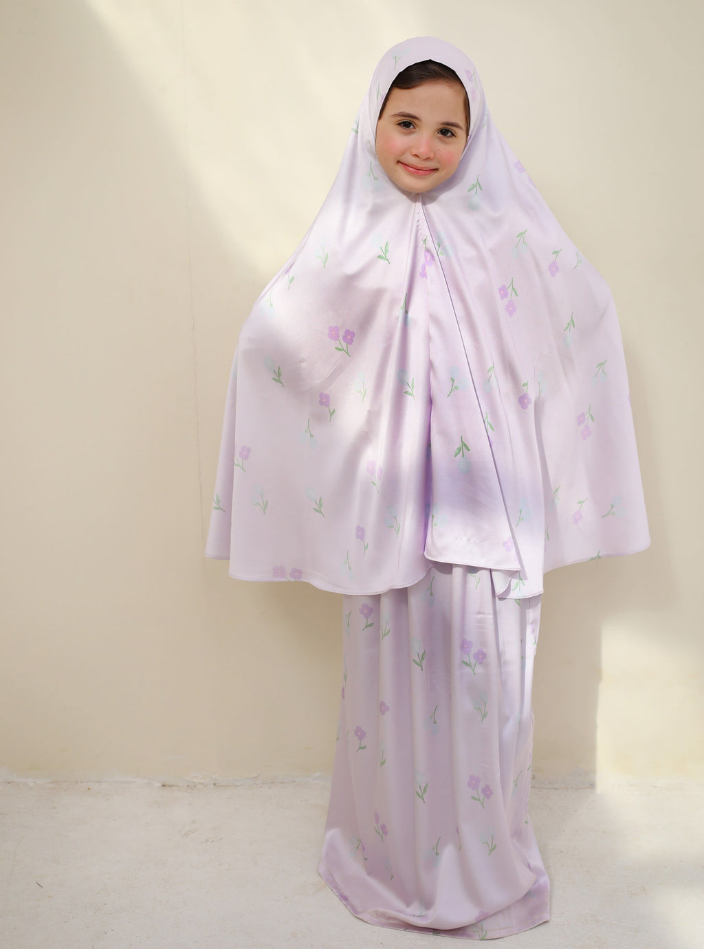 Mauve Petals Prayer Set