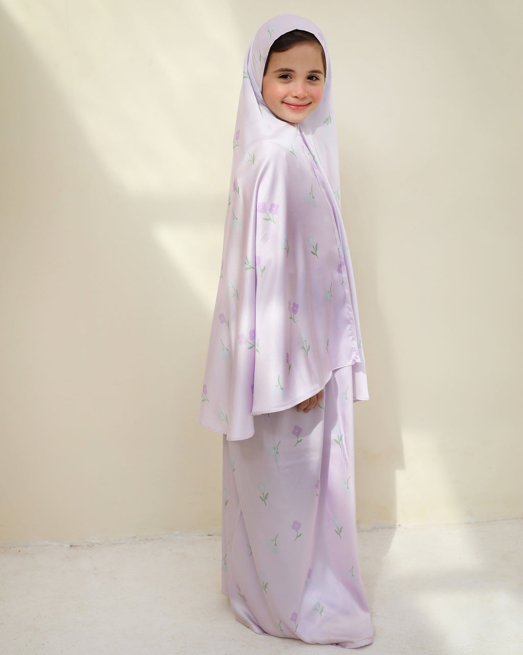 Mauve Petals Prayer Set