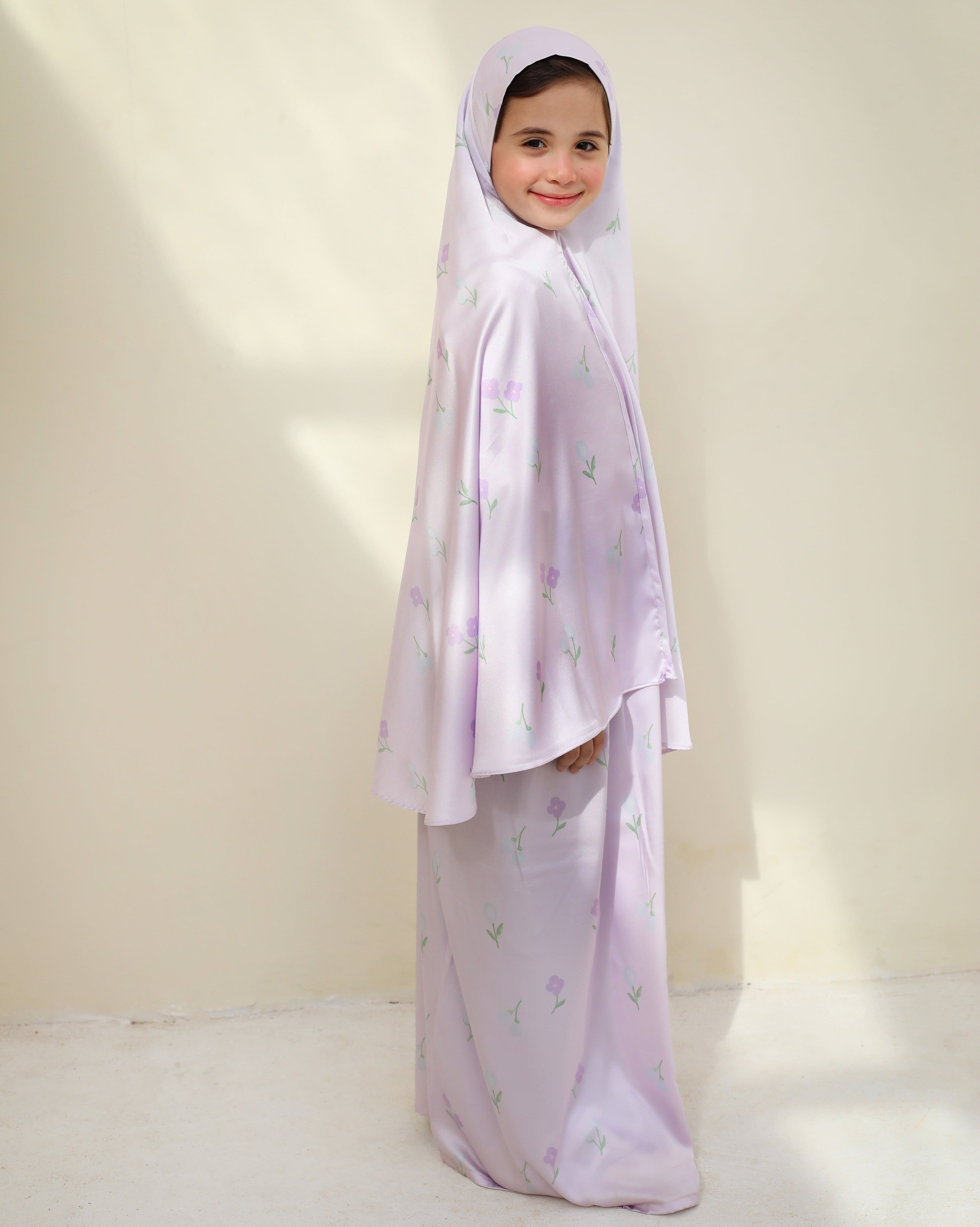 Mauve Petals Prayer Set