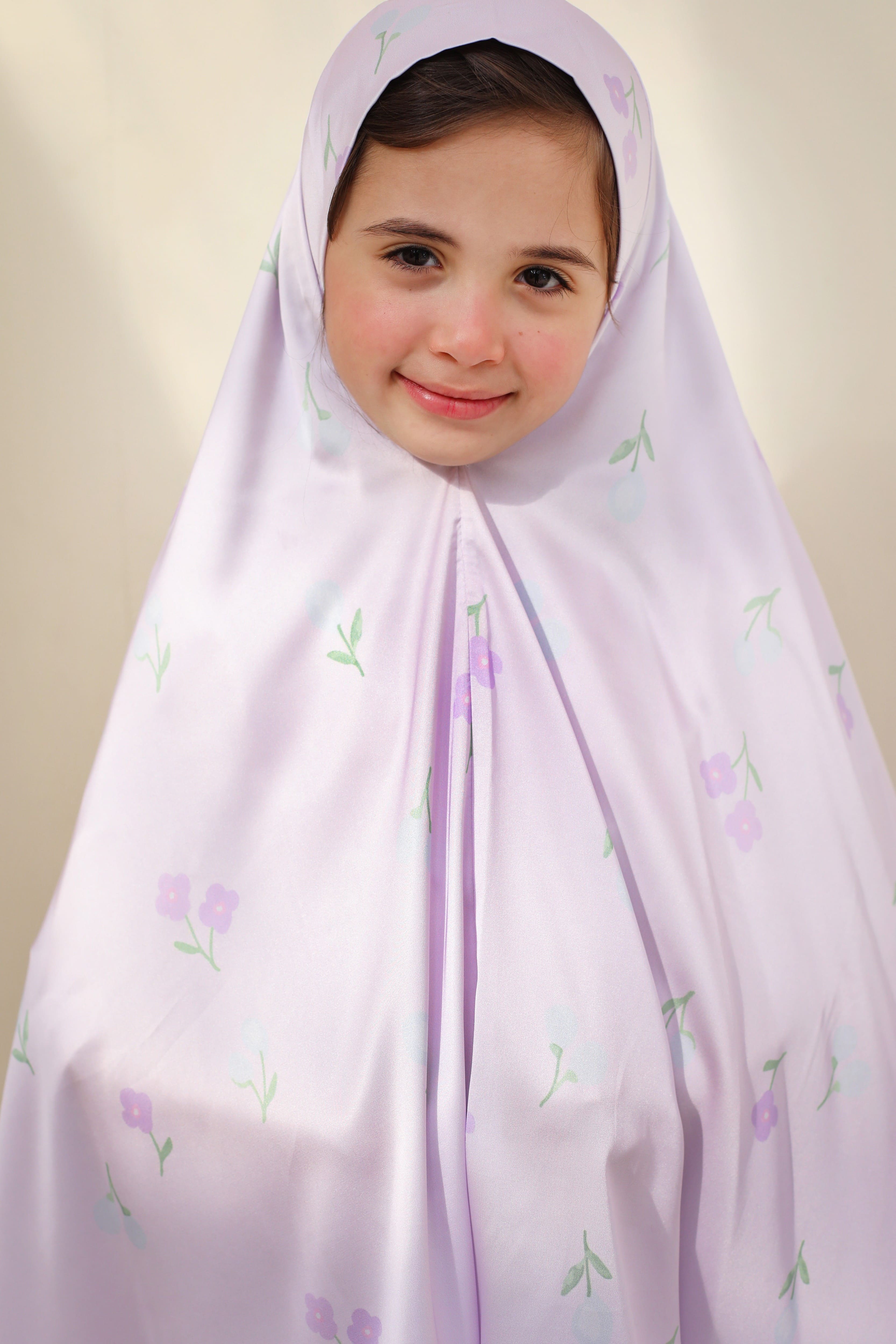 Mauve Petals Prayer Set