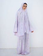 Mauve Petals Prayer Set