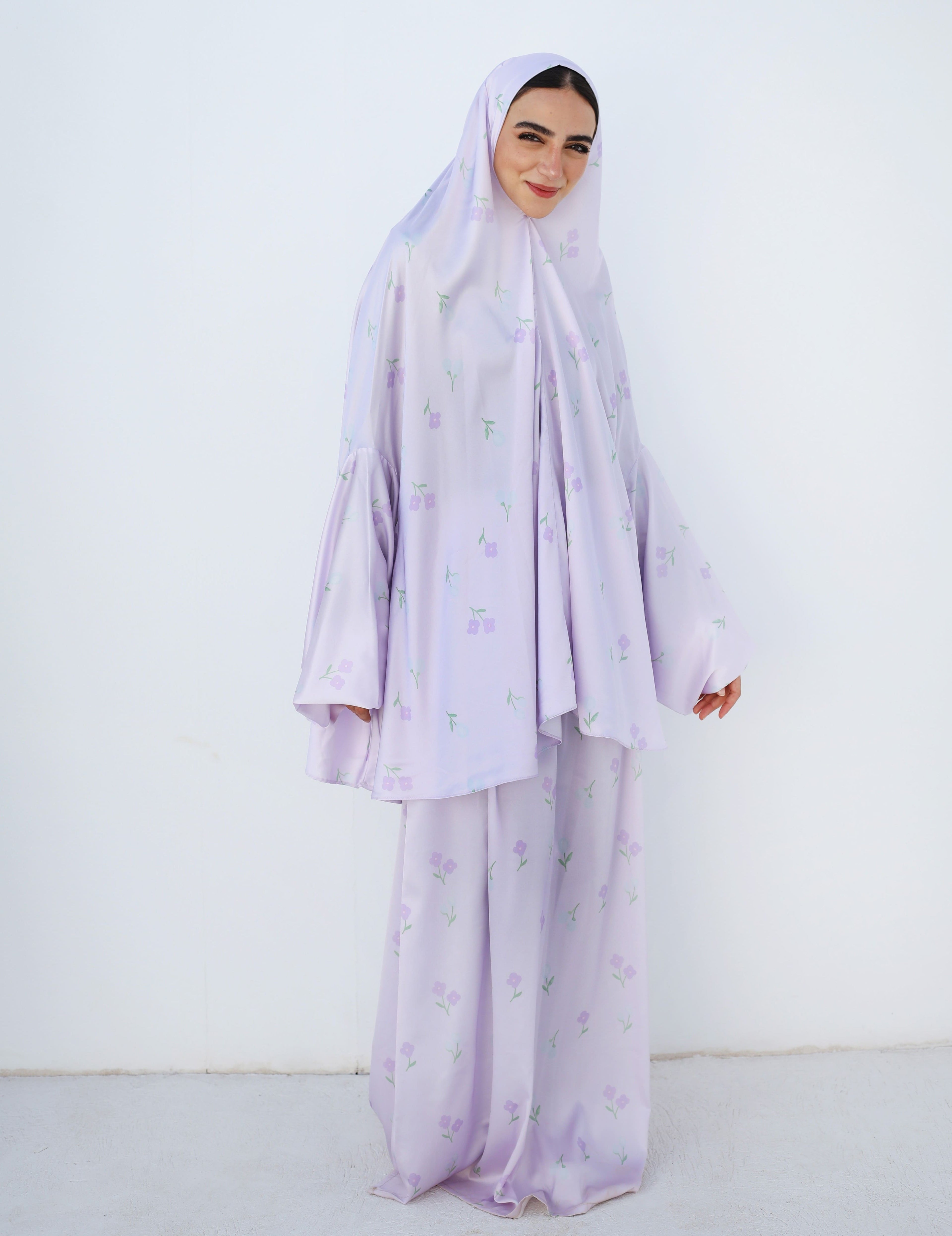 Mauve Petals Prayer Set