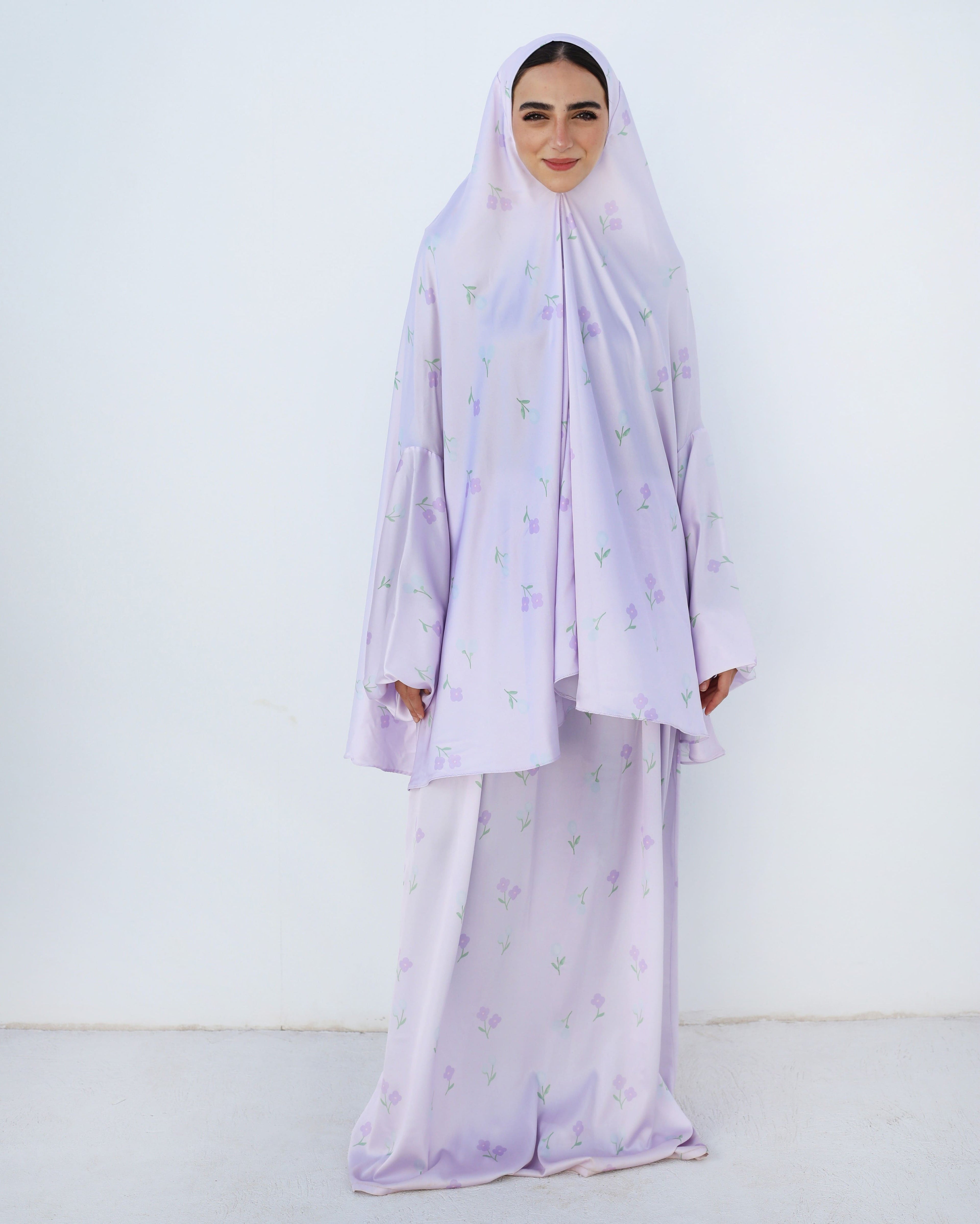 Mauve Petals Prayer Set