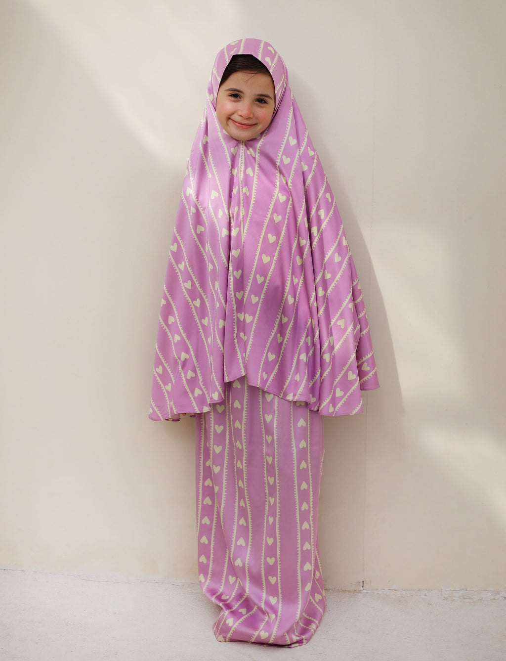 Lilac X Yellow Heart Strings Prayer Set