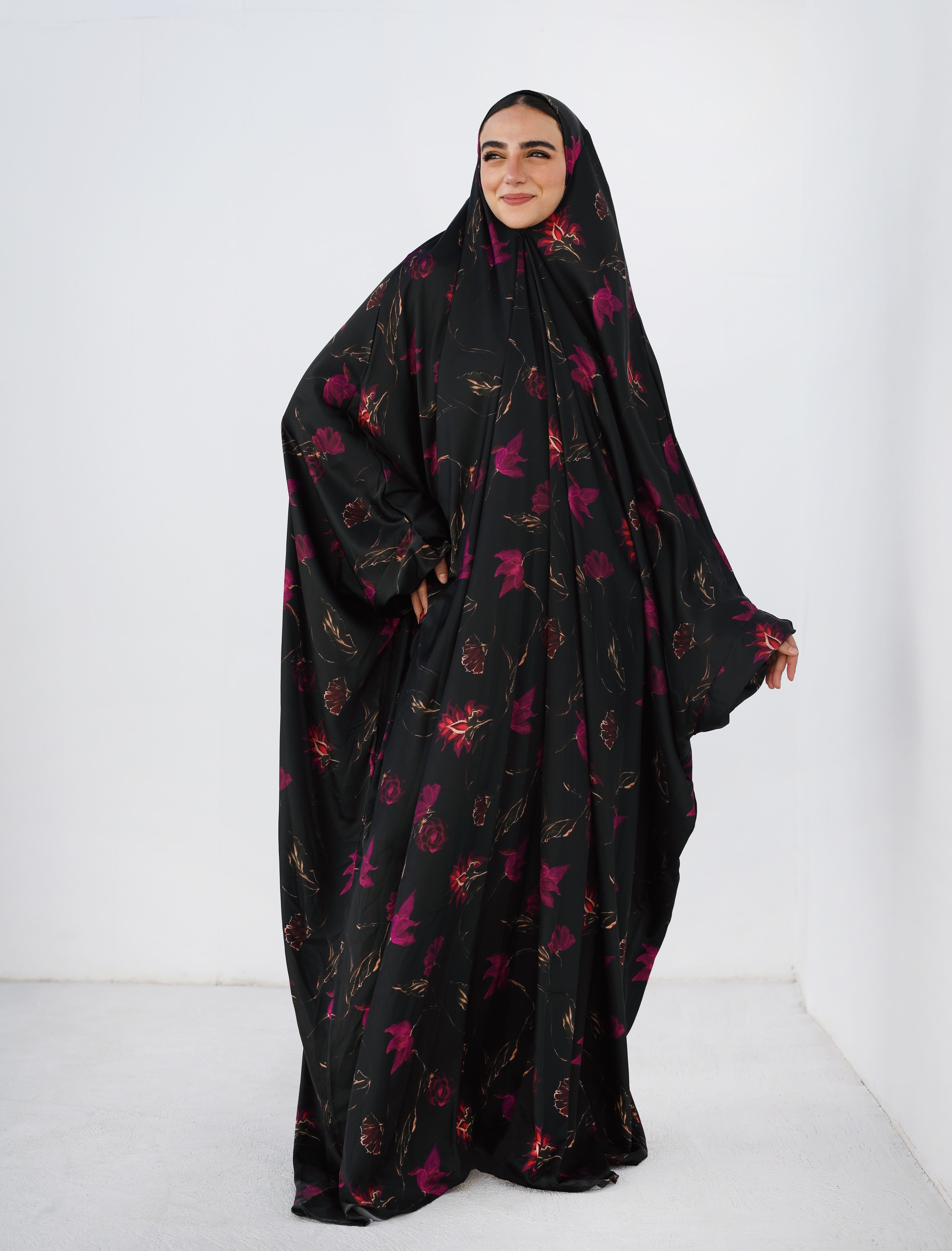 Midnight Rose Khimar