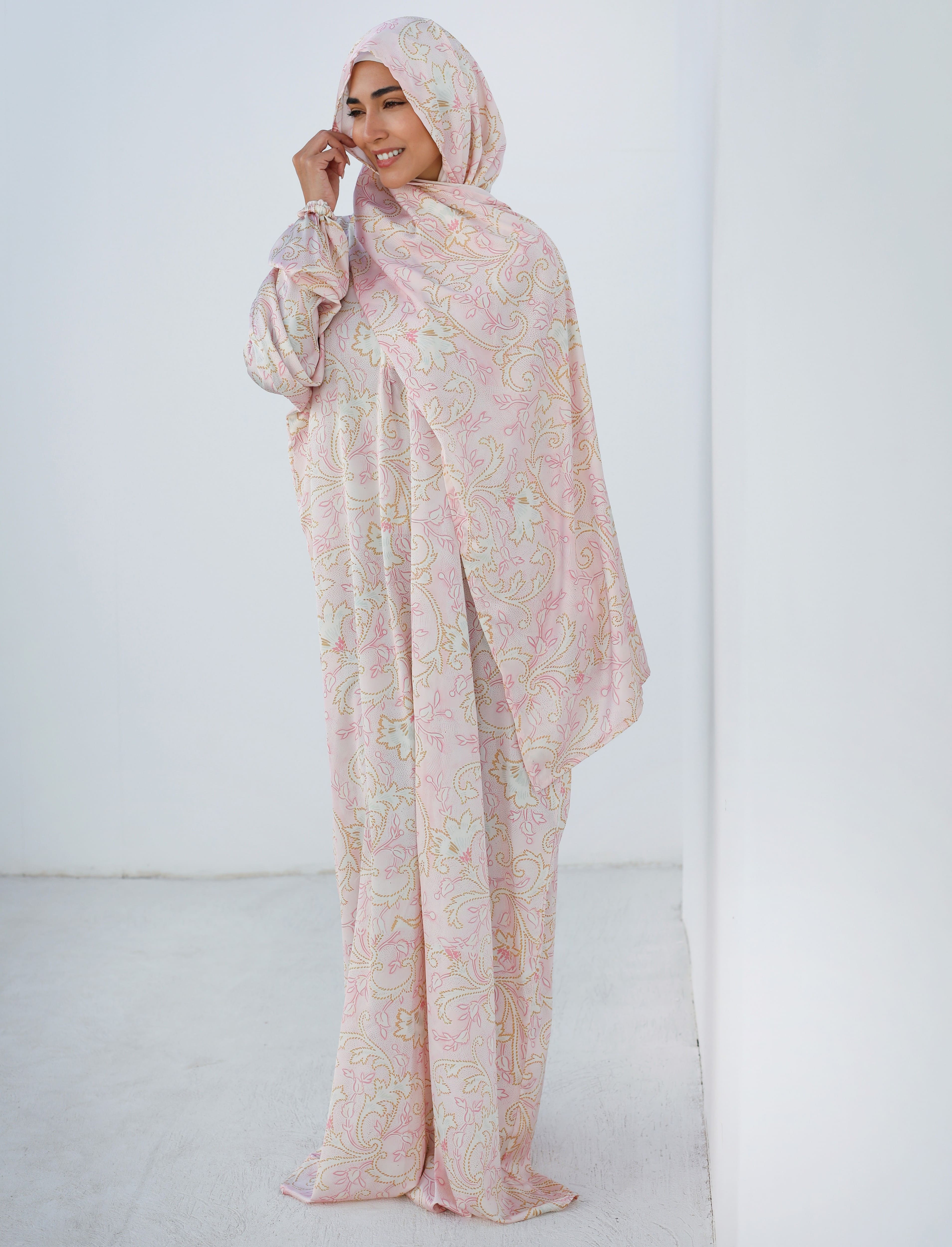 Pink Petals Prayer Dress