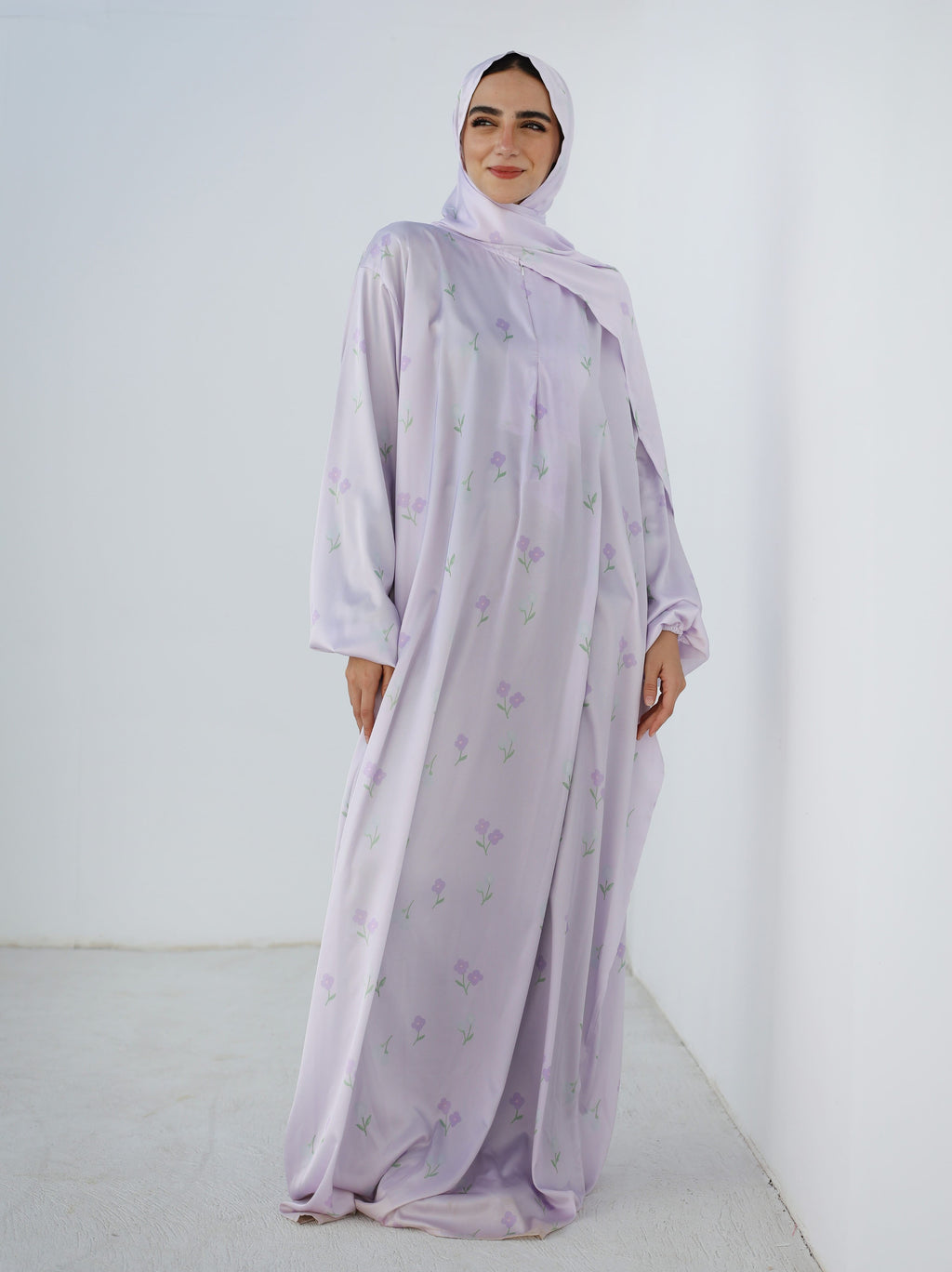 Mauve Petals Prayer Dress