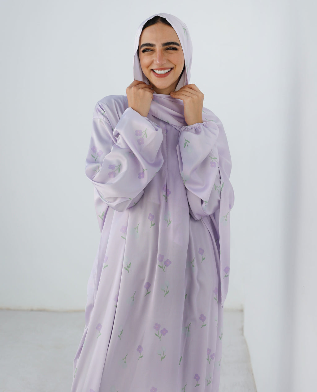 Mauve Petals Prayer Dress