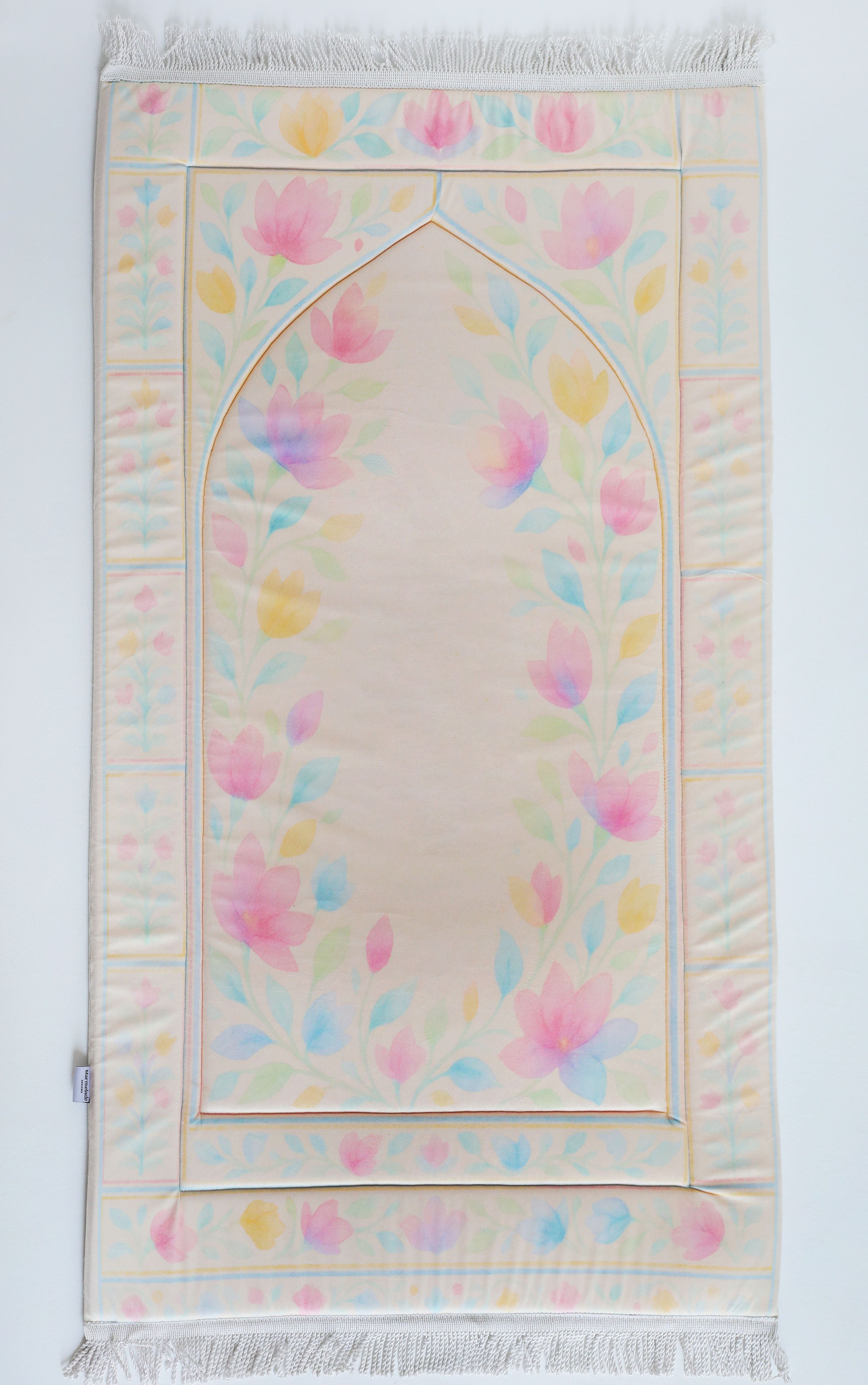 Pastel Fiora Padded Rug