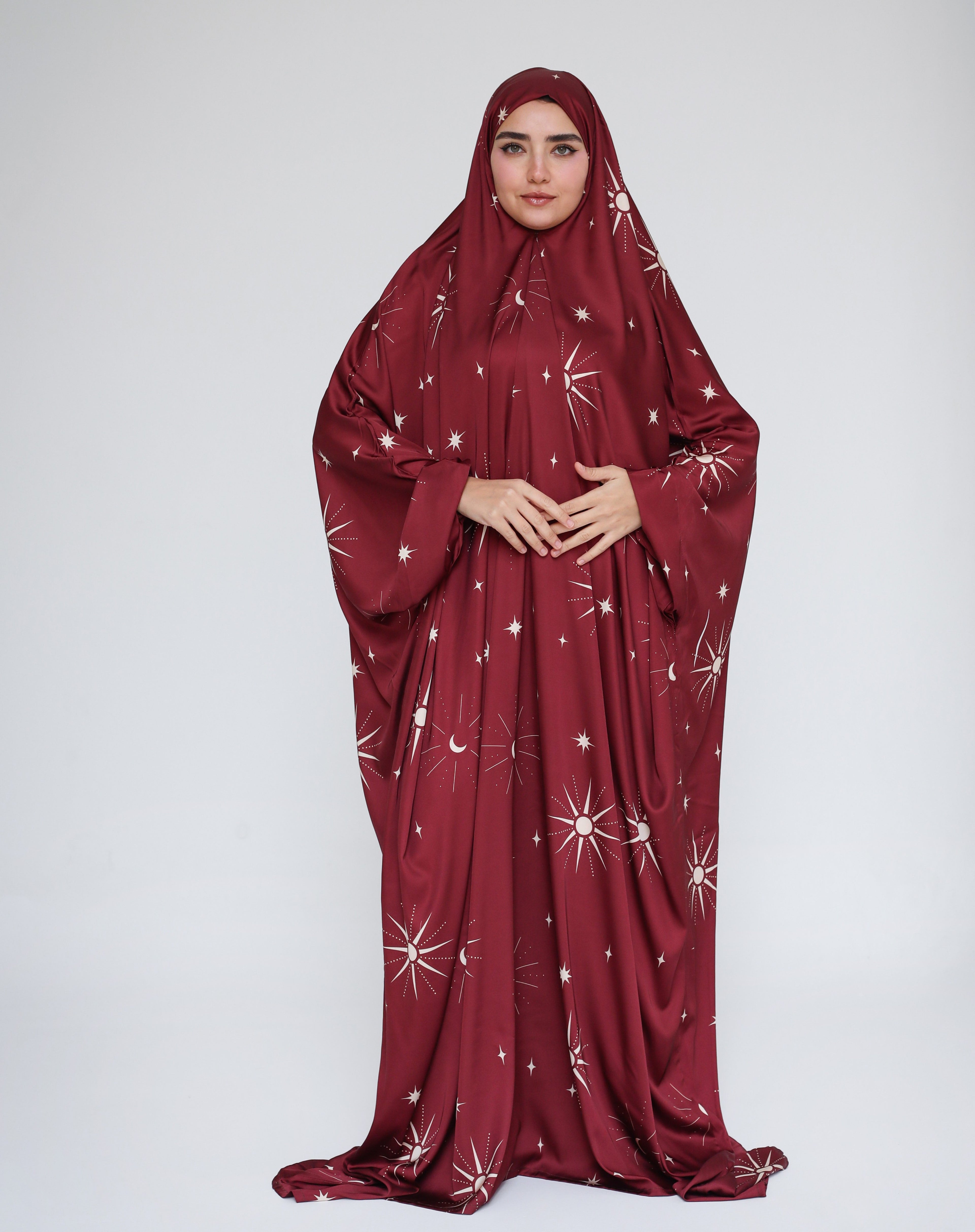 Ruby Skies Khimar