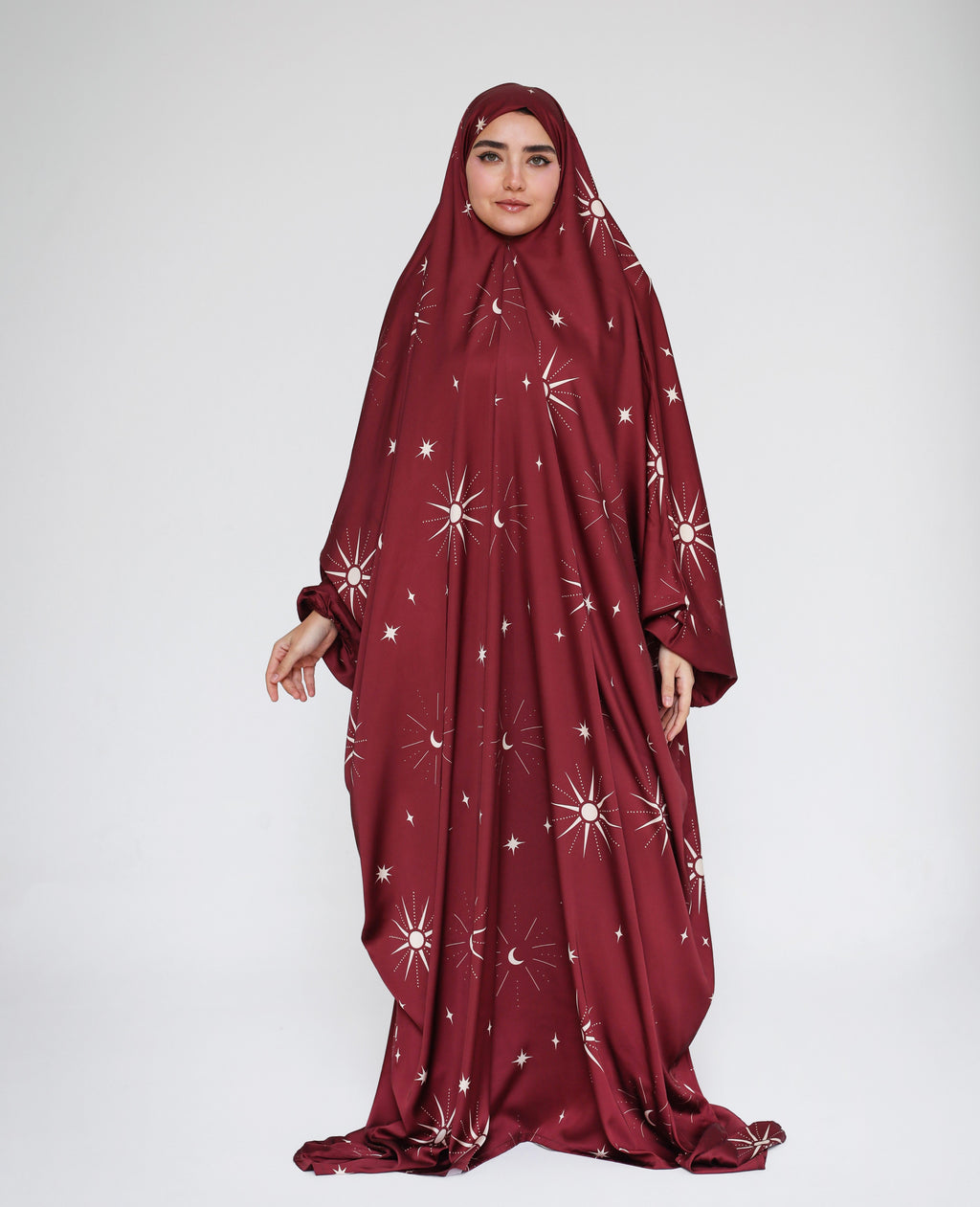 Ruby Skies Khimar