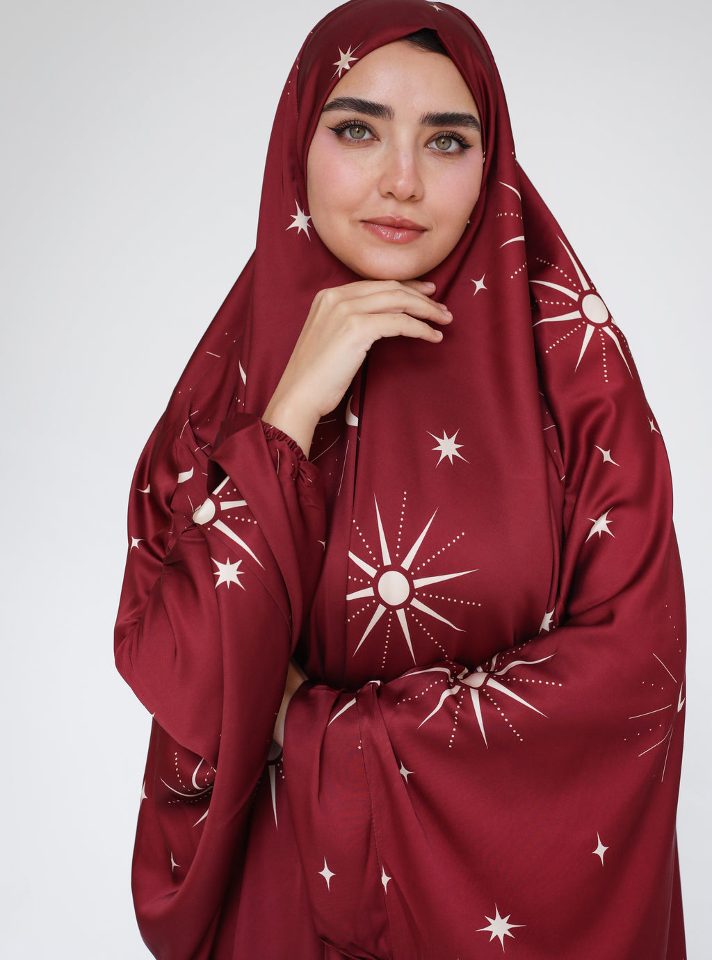Ruby Skies Khimar