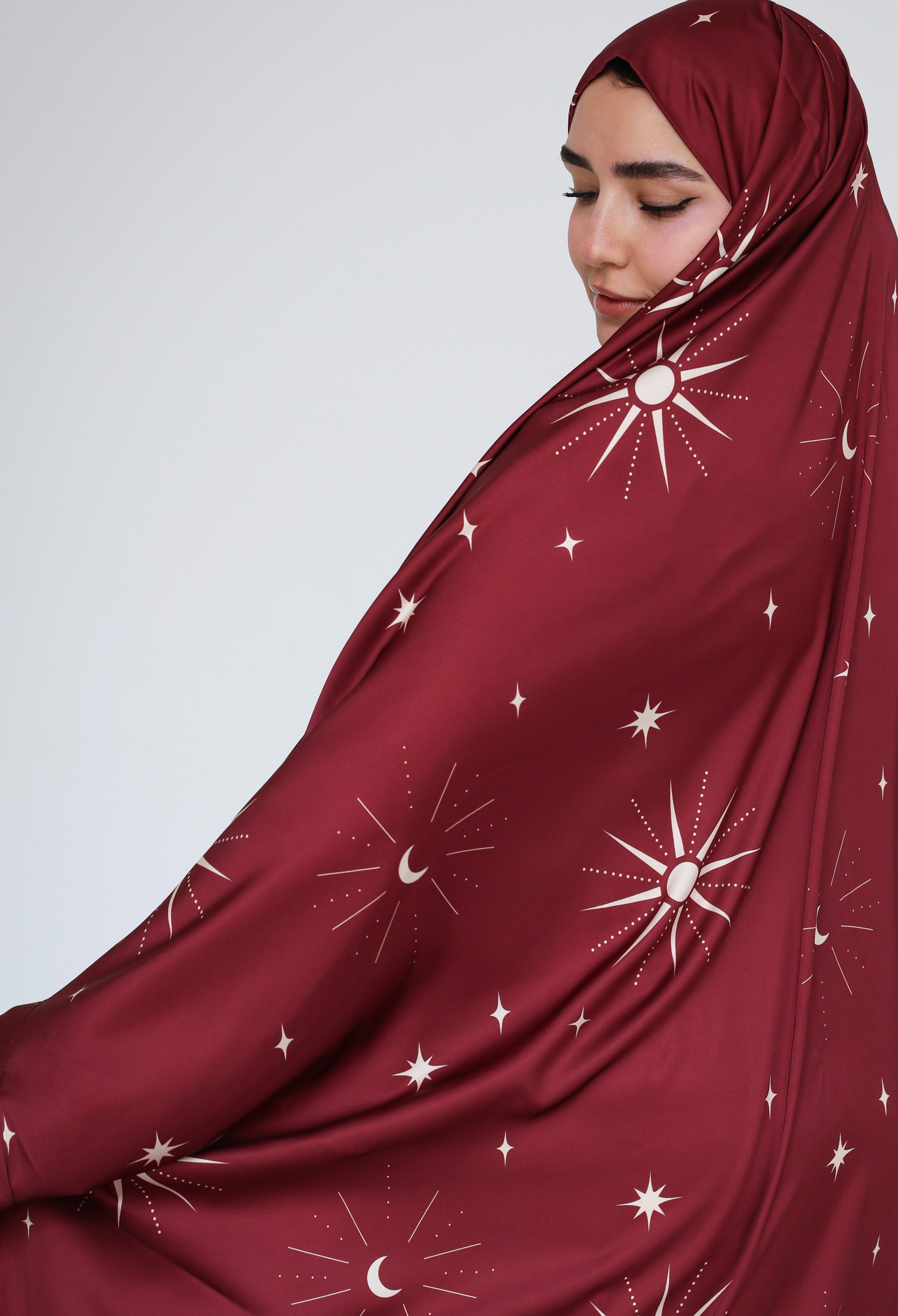 Ruby Skies Khimar