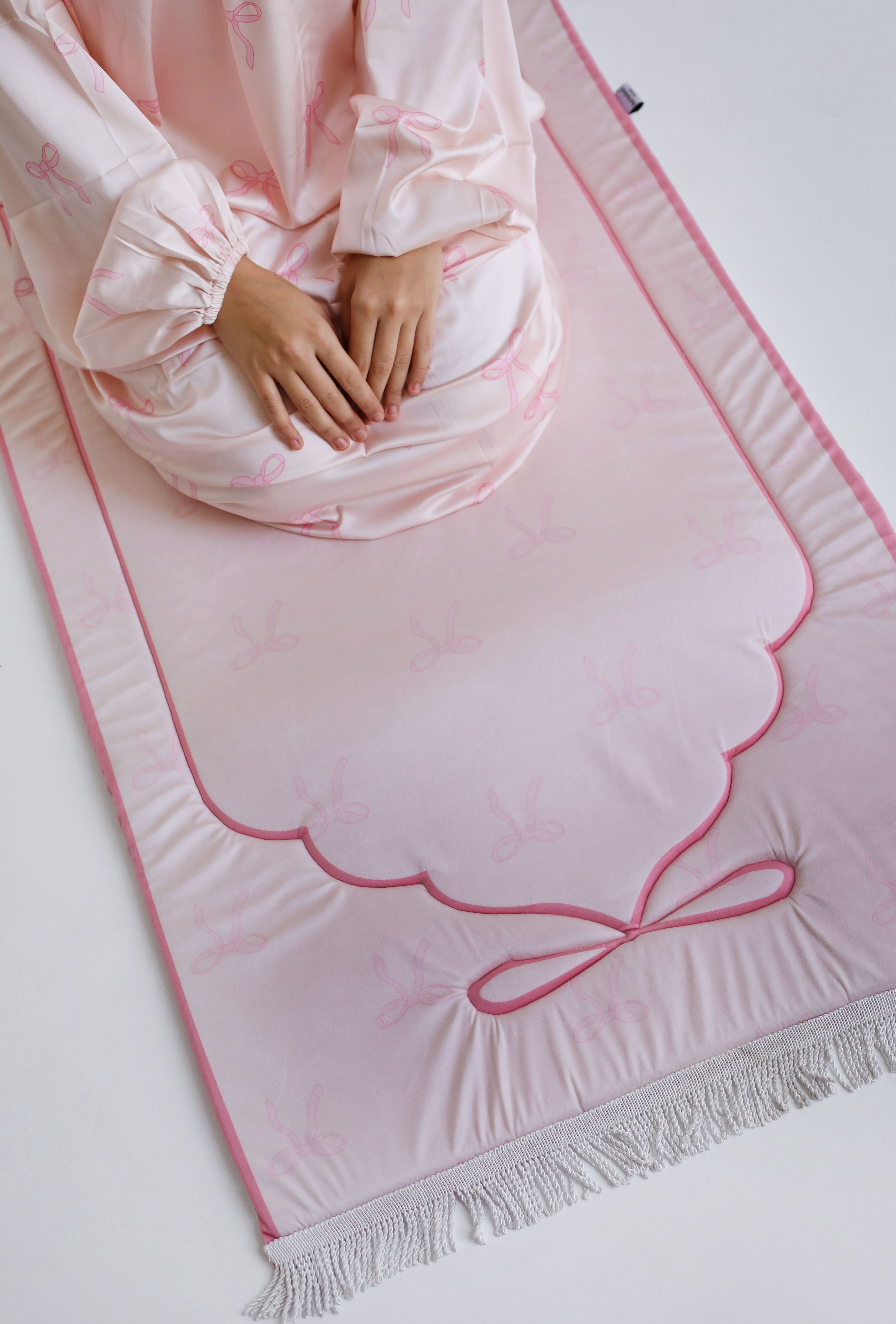 Rose Bow Ties Matching Set - Adults