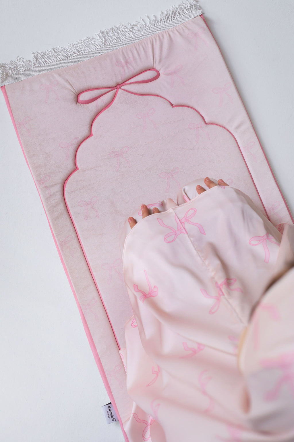 Mini Rose Bow Ties Matching Set - Kids