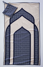 Navy Blue Portable Rug