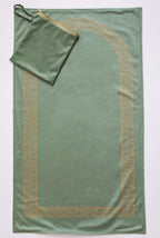 Olive Green Portable Rug