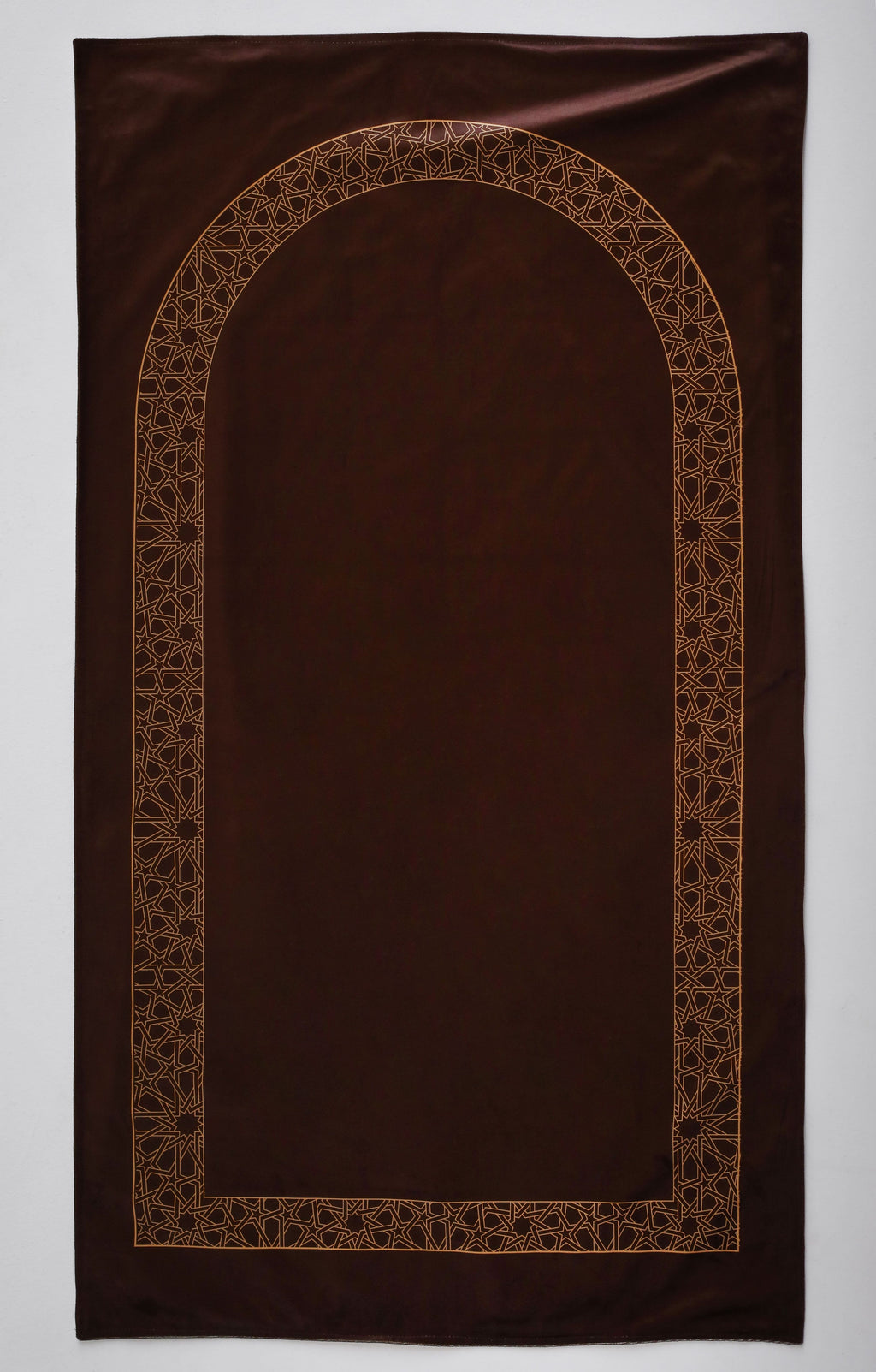 Plain Brown Portable Rug