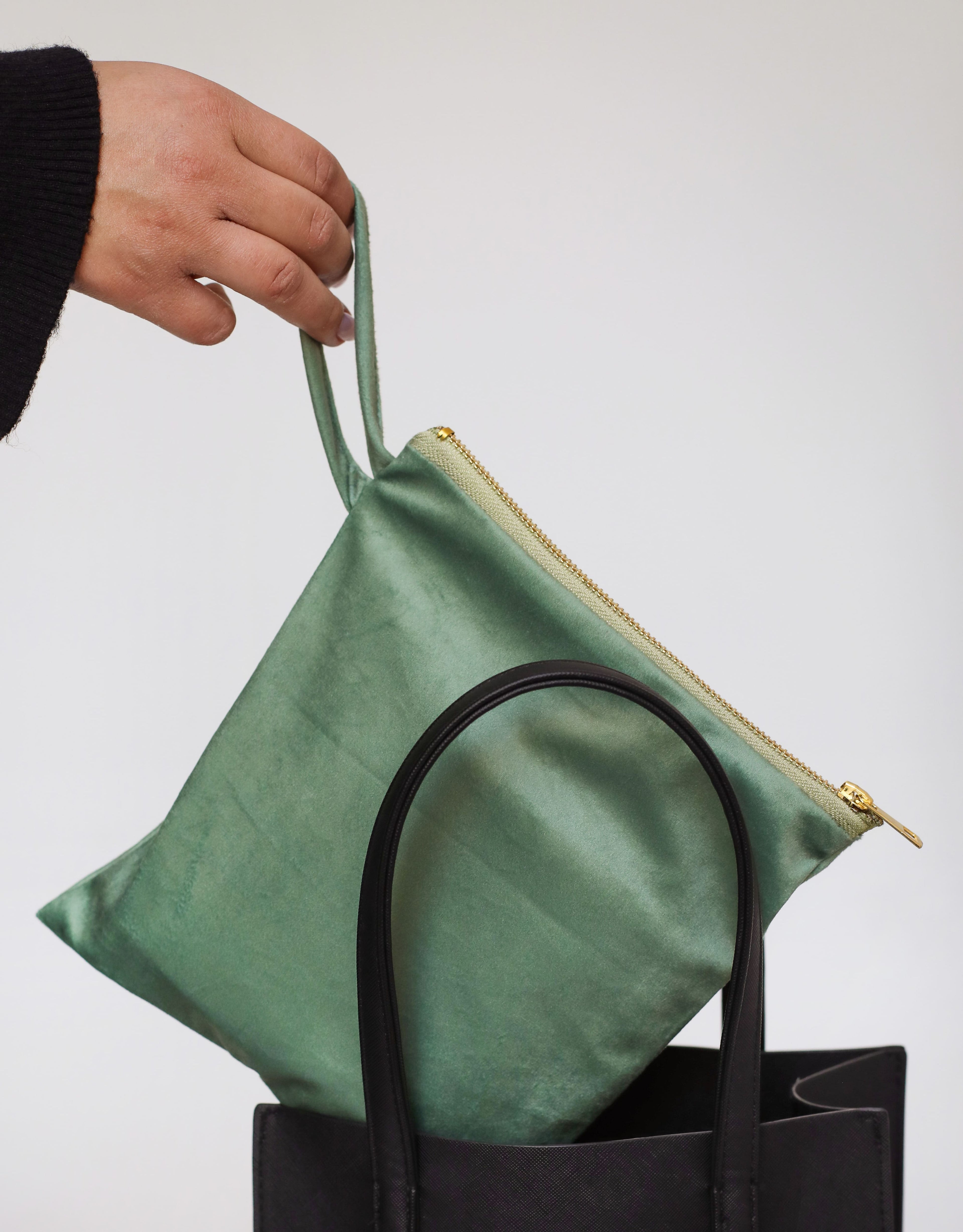 Olive Green Portable Rug