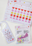 Junior Prayer Kit (Prayer Tracker + Wake me up for Fajr Door Knob + DIY Sebha Kit)