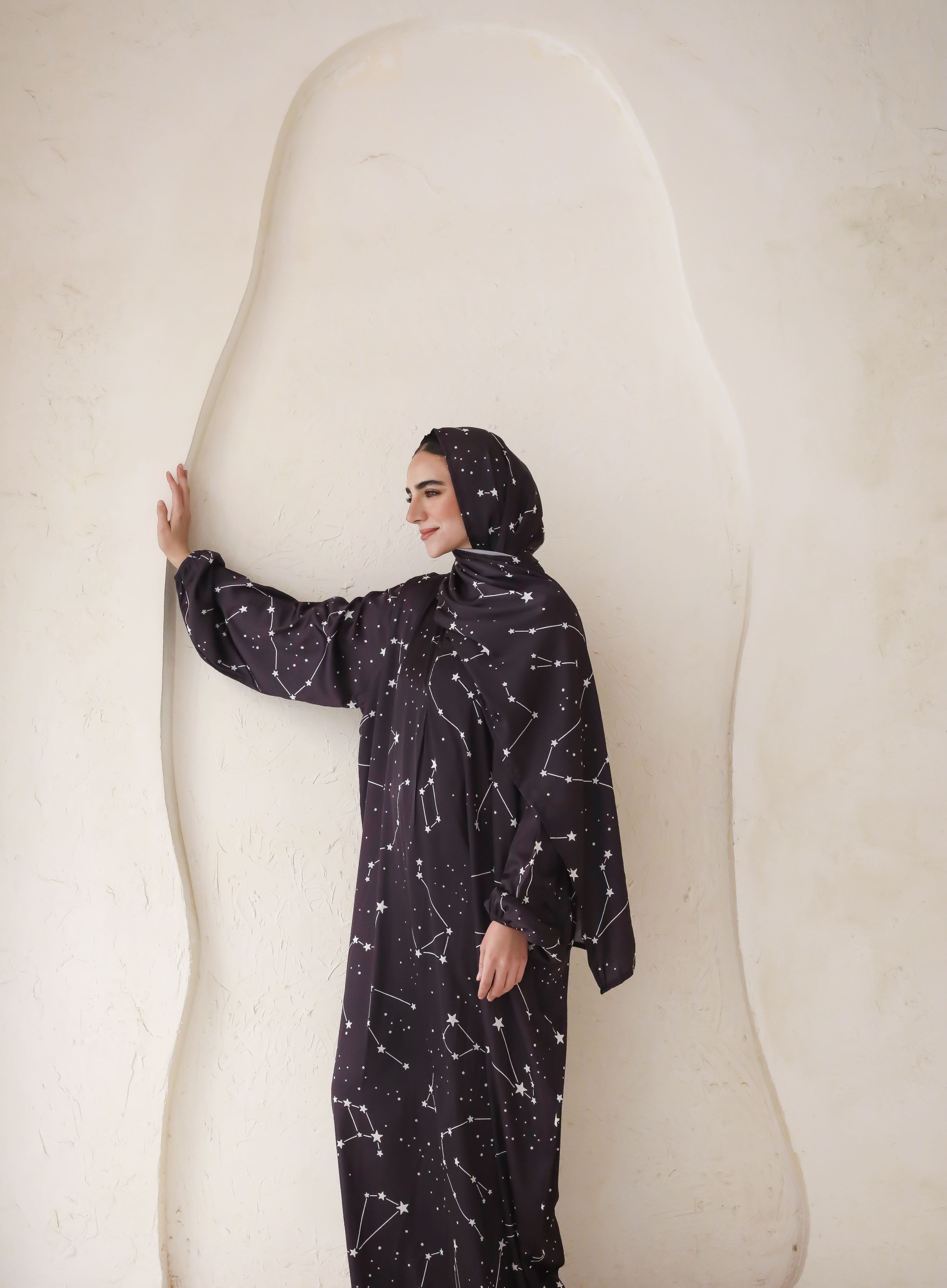 Violet Blue Stars - Prayer Dress