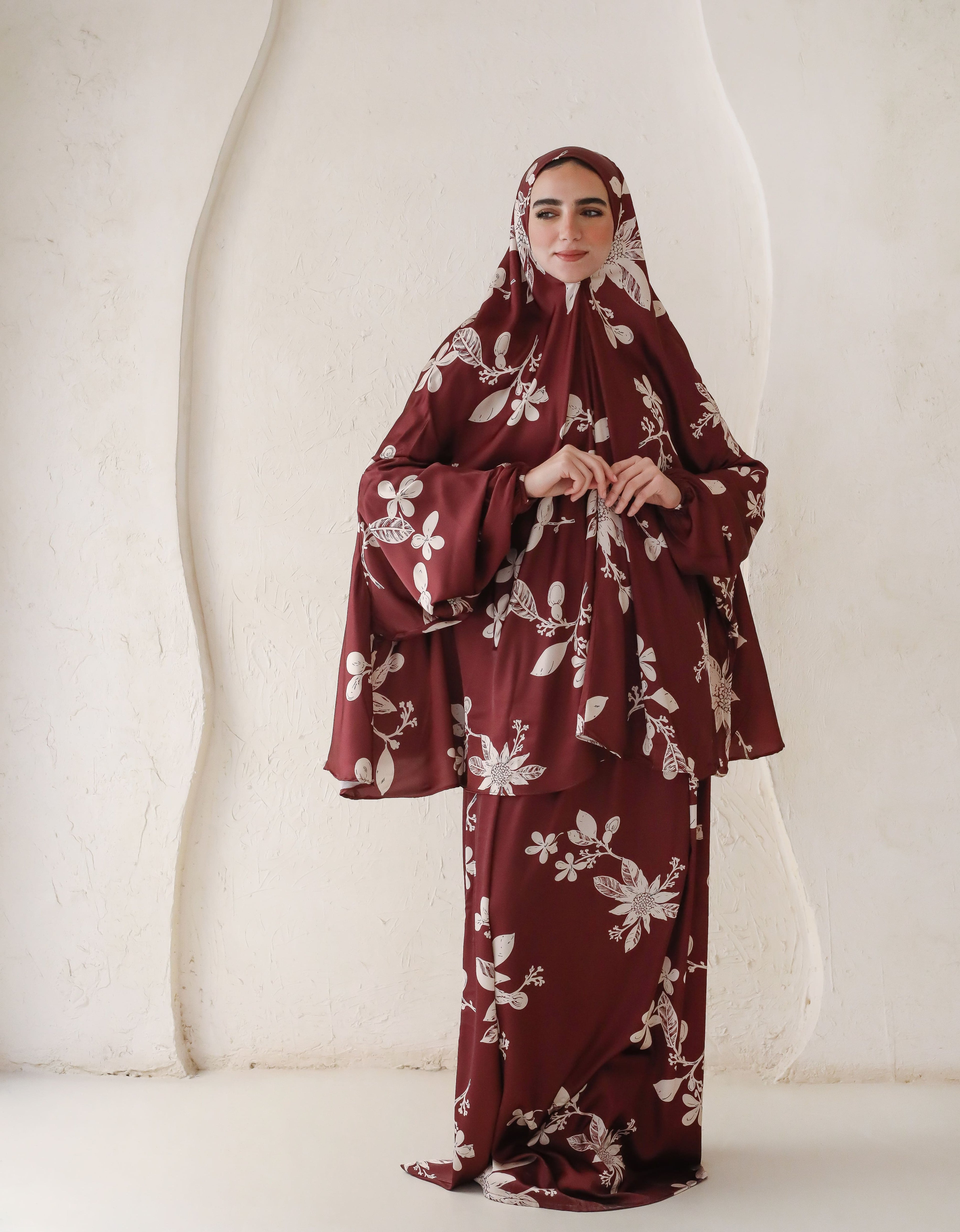 Burgundy Blooms - Prayer Set