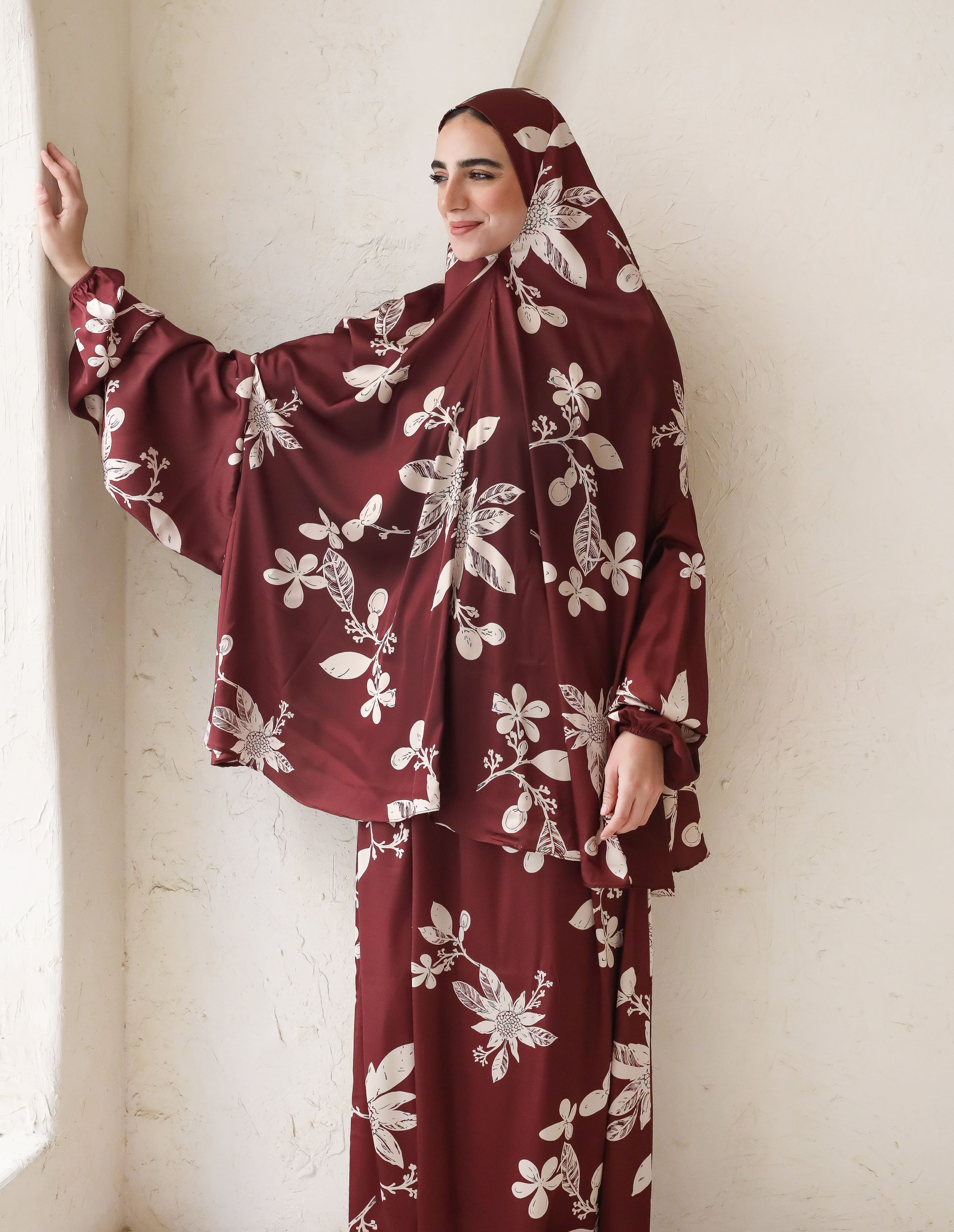 Burgundy Blooms - Prayer Set